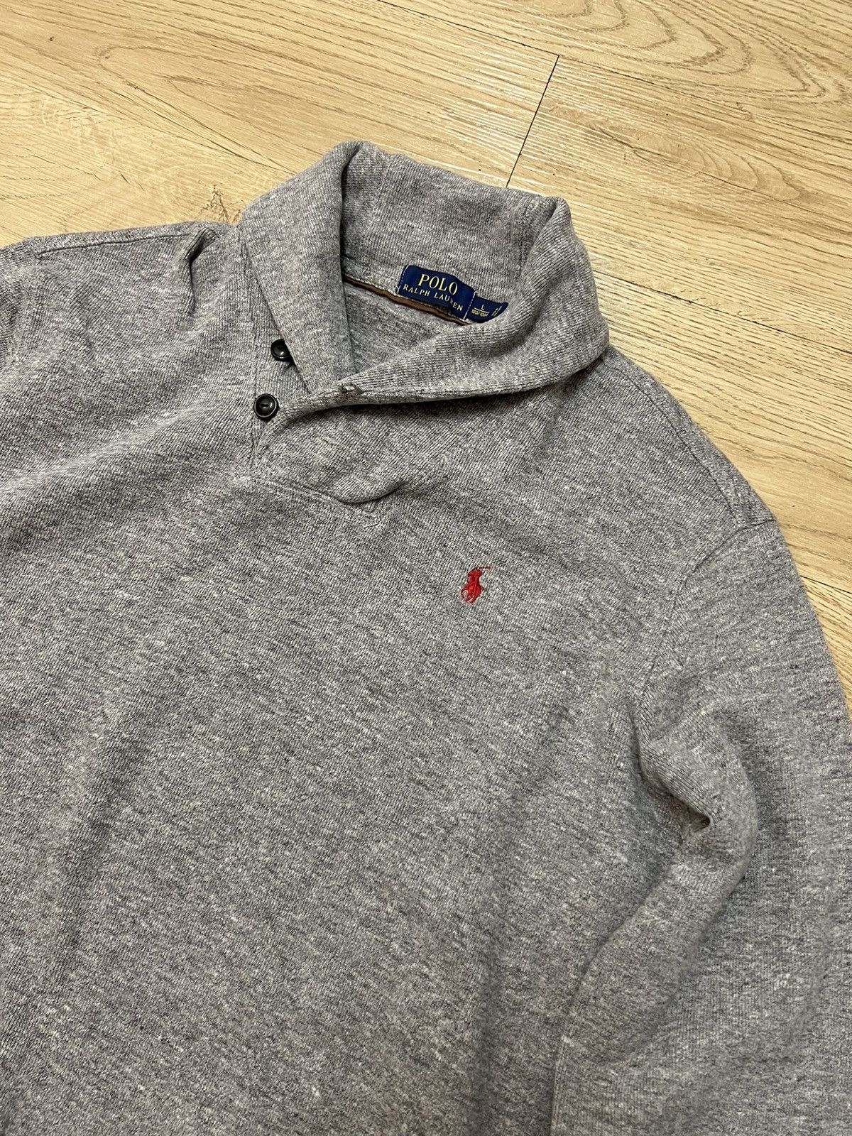 Polo Ralph Lauren Polo Ralph Lauren Fleece Sweatshirt Size US L / EU 52-54 / 3 - 3 Thumbnail