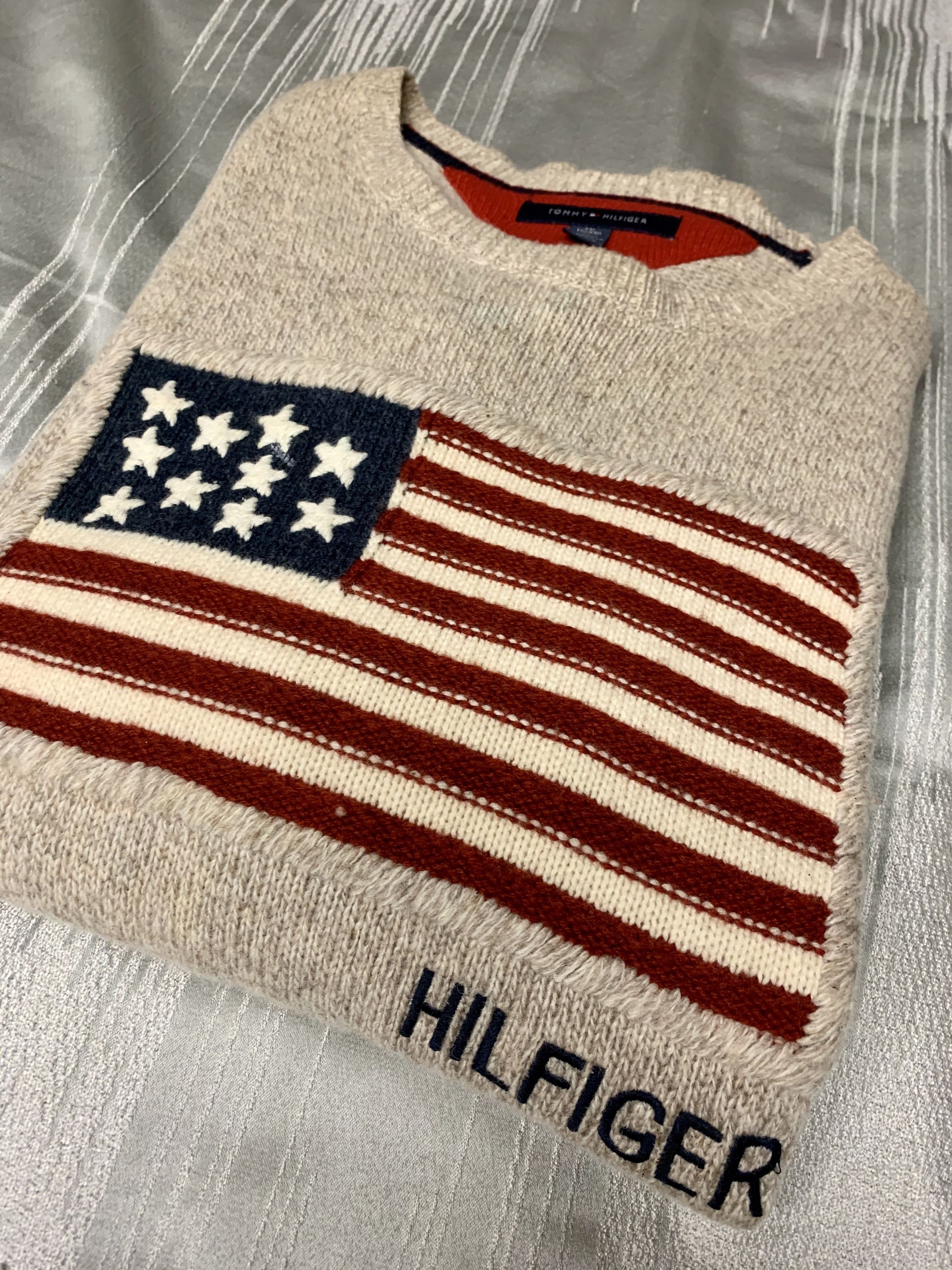 vintage tommy hilfiger knit sweater