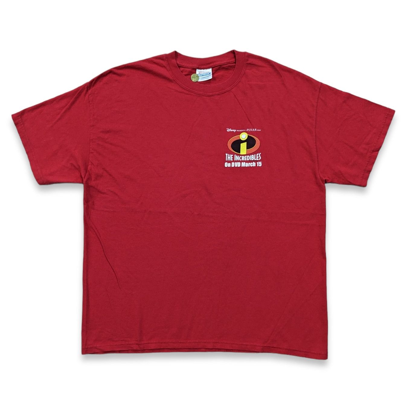Disney 2004 The Incredibles Movie DVD Promo Tee Shirt Size US XL / EU 56 / 4 - 2 Thumbnail