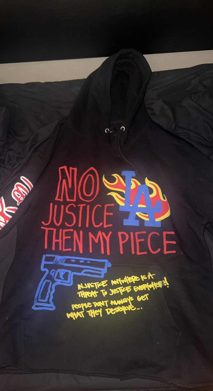 No justice then my piece Hoodie