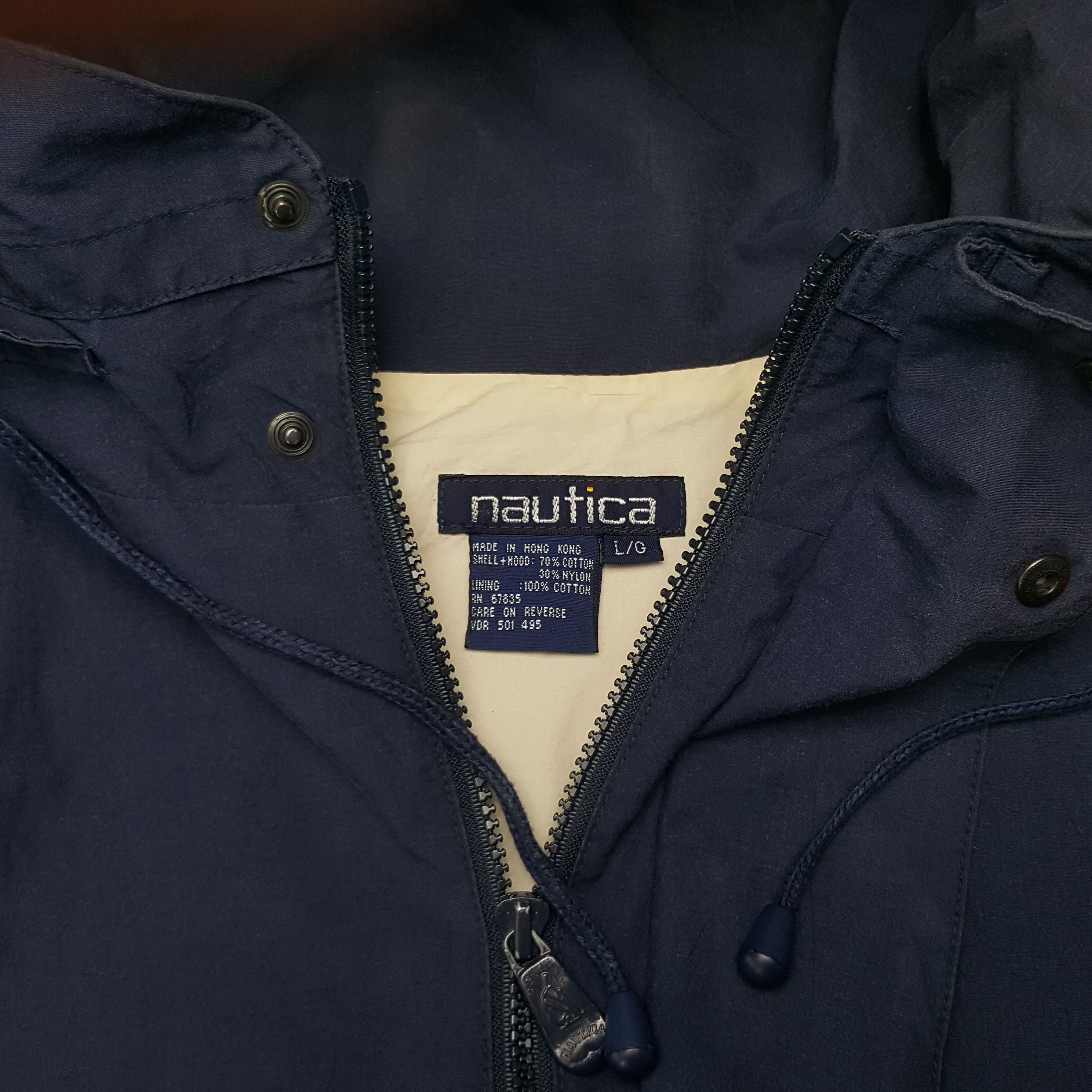 Nautica × Vintage Vintage Nautica Windbreaker Jacket Size US L / EU 52-54 / 3 - 5 Thumbnail