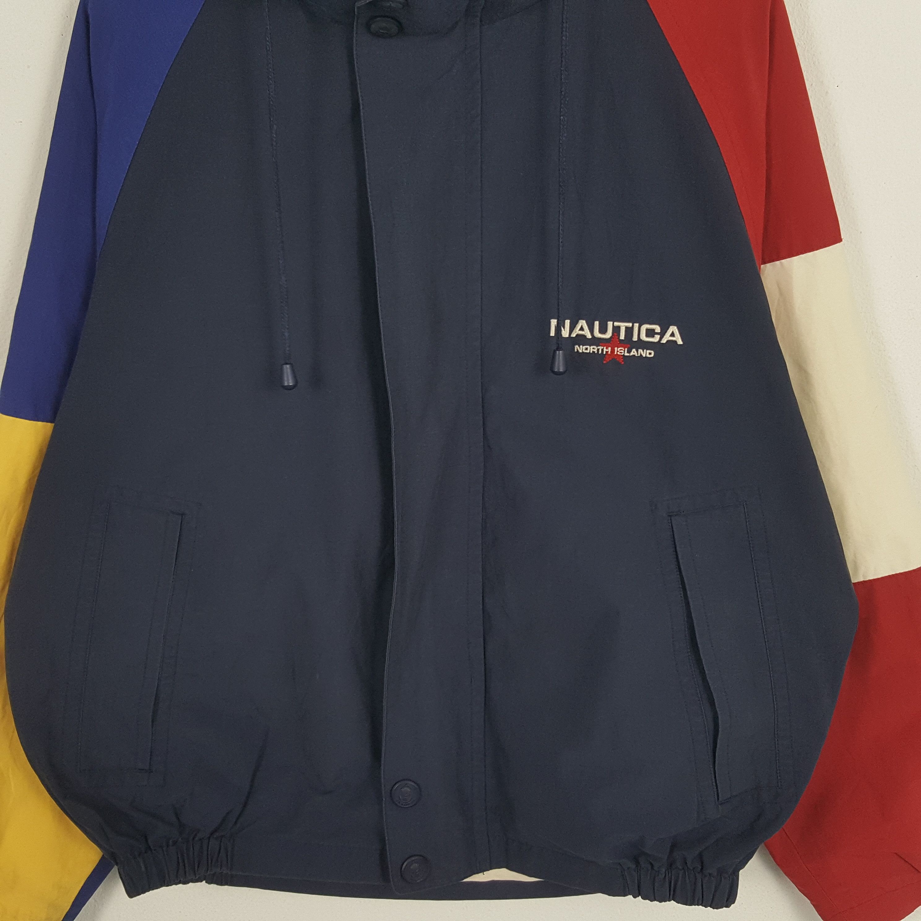 Nautica × Vintage Vintage Nautica Windbreaker Jacket Size US L / EU 52-54 / 3 - 2 Thumbnail