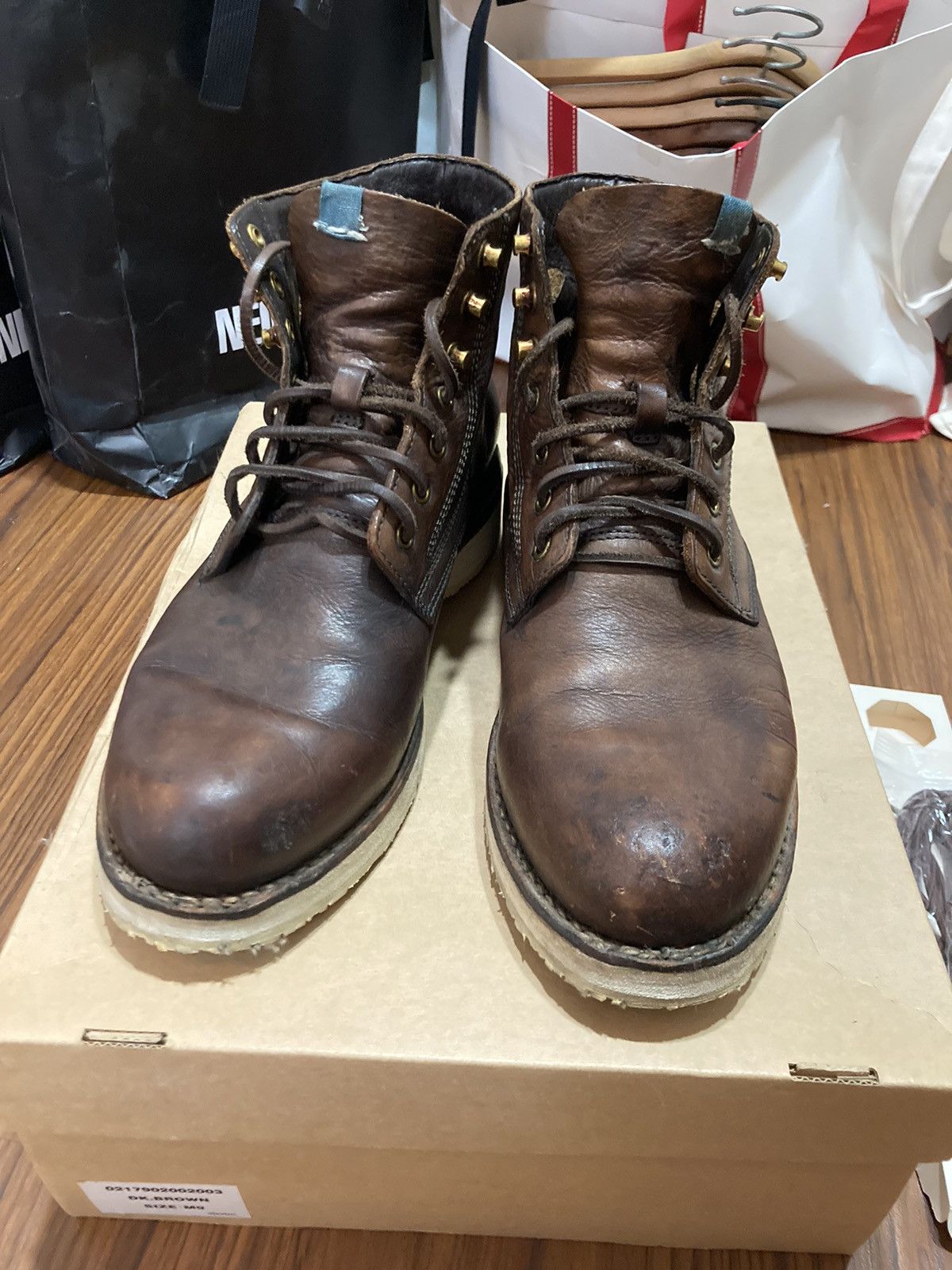VISVIM 17AW ICT VIRGIL BOOTS