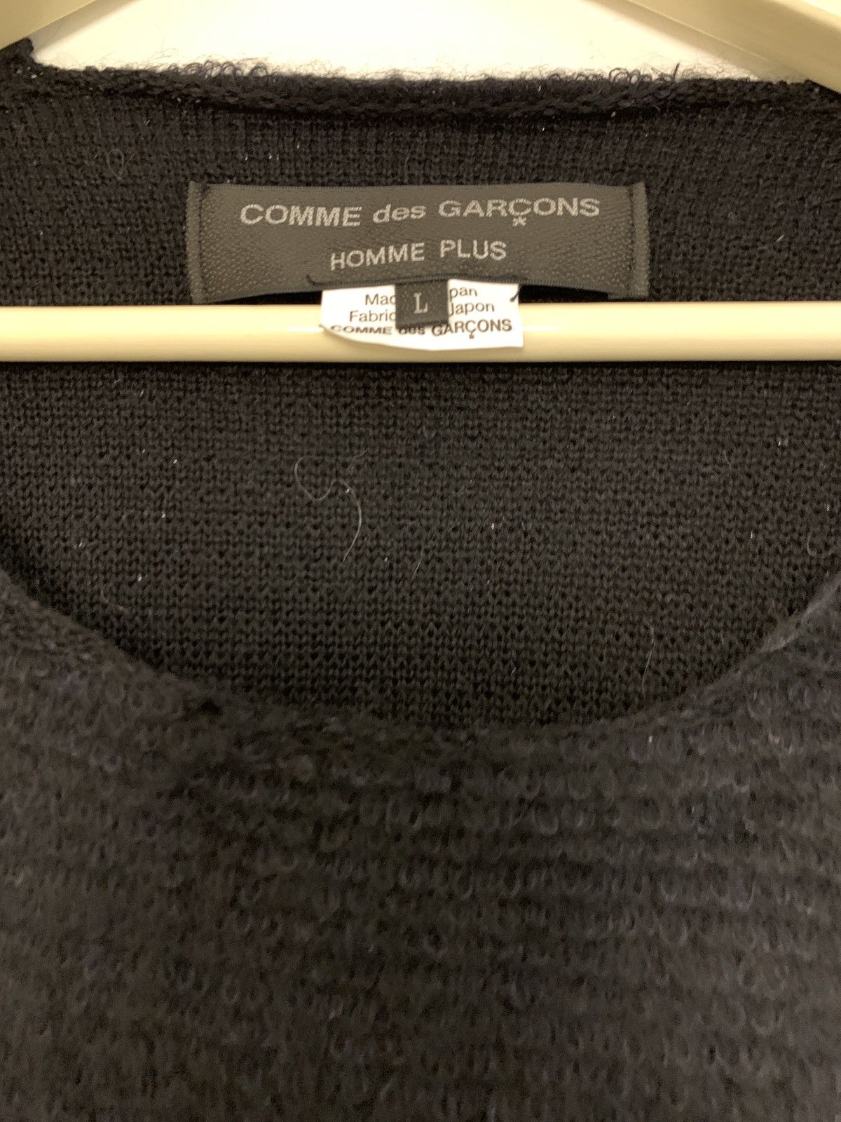 Comme des Garcons Homme Plus Boucle light Lurex sweater Size US L / EU 52-54 / 3 - 5 Thumbnail