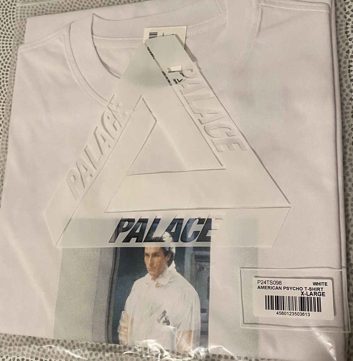 Palace Palace American Psycho Tee White XL | Grailed