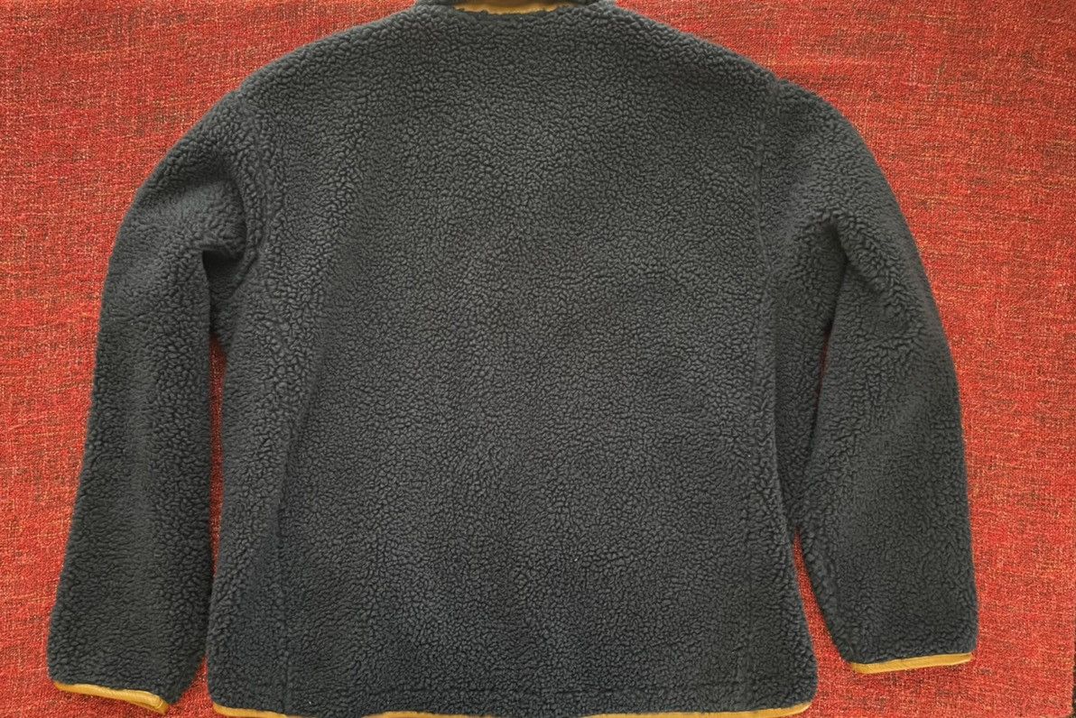 Japanese Brand × Orvis × Vintage Orvis vintage 90s fuzzy fleece jacket with leather elements Size US XL / EU 56 / 4 - 5 Thumbnail
