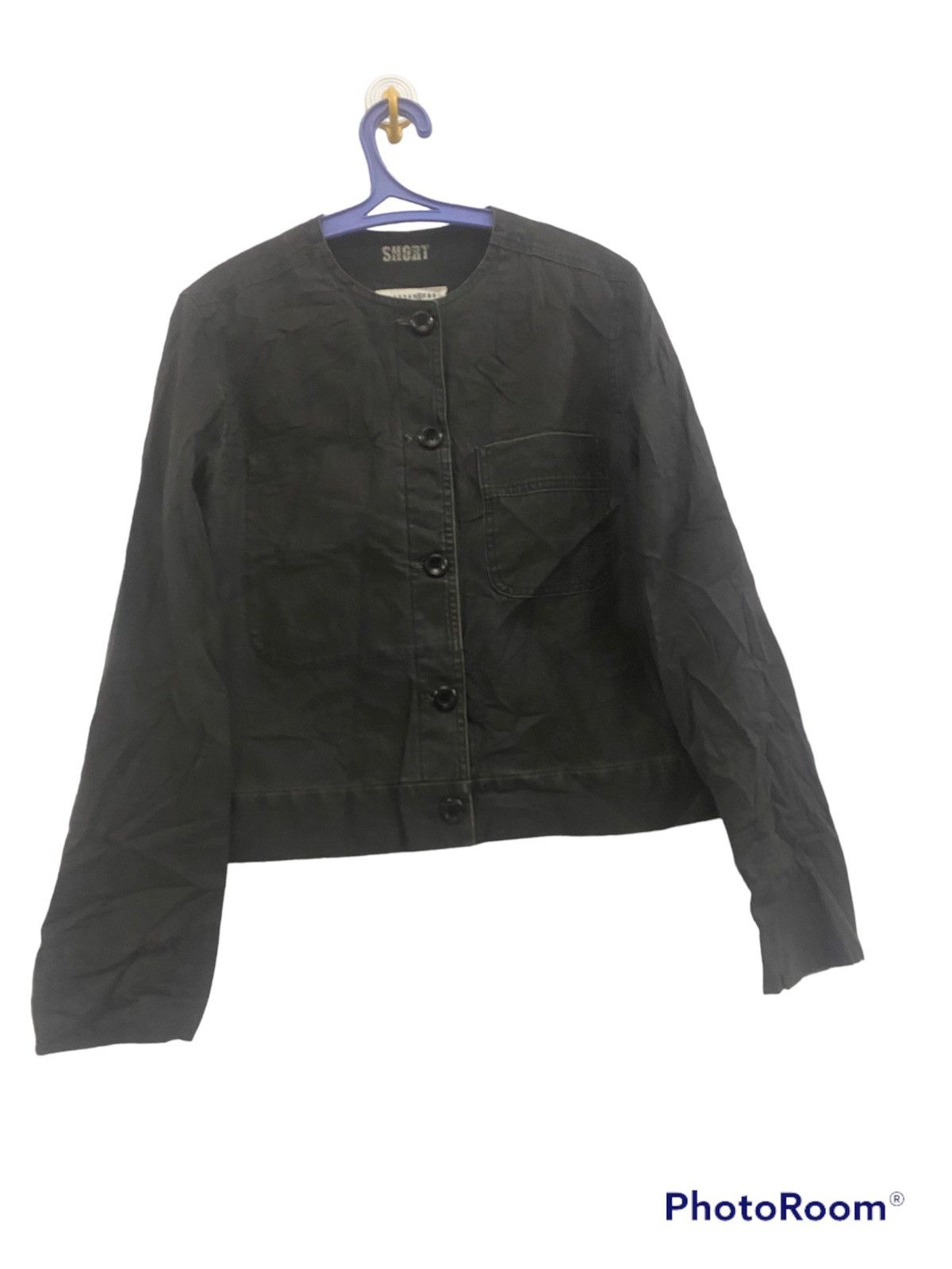 Maison Margiela MAISON MARGIELA MM6 CROPPED JACKET Size US M / EU 48-50 / 2 - 4 Thumbnail