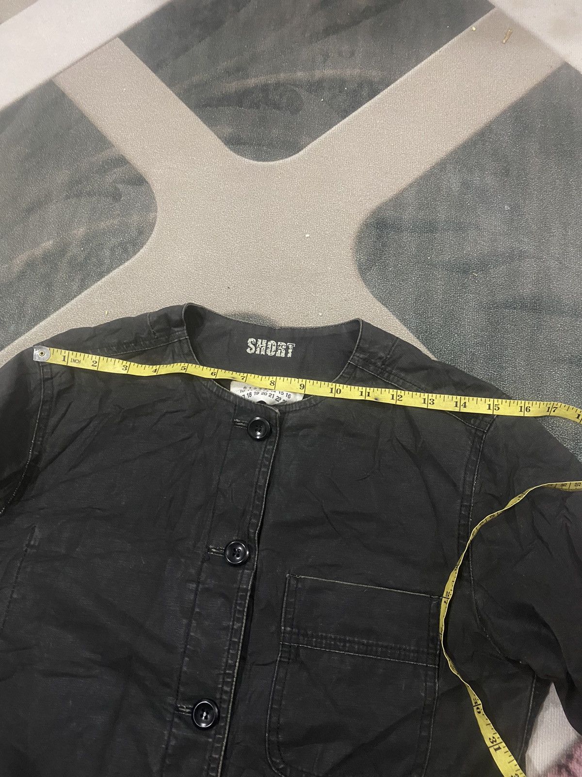 Maison Margiela MAISON MARGIELA MM6 CROPPED JACKET Size US M / EU 48-50 / 2 - 9 Thumbnail