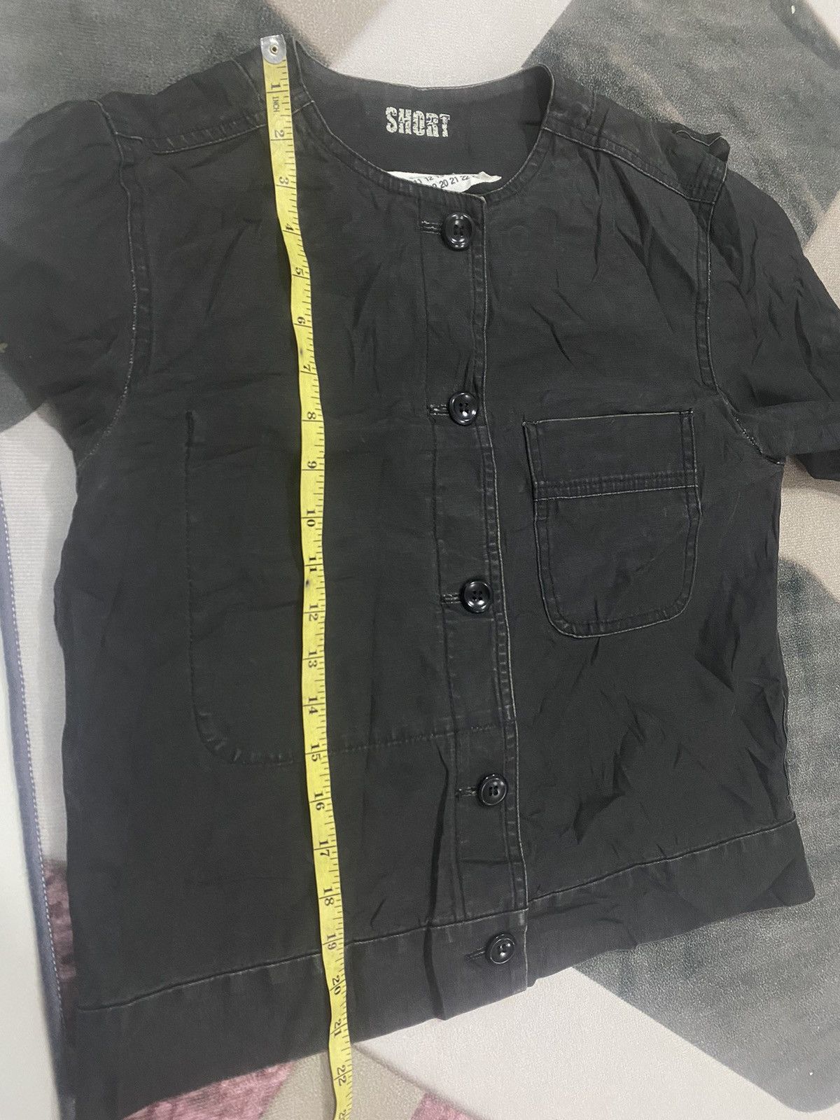 Maison Margiela MAISON MARGIELA MM6 CROPPED JACKET Size US M / EU 48-50 / 2 - 5 Thumbnail