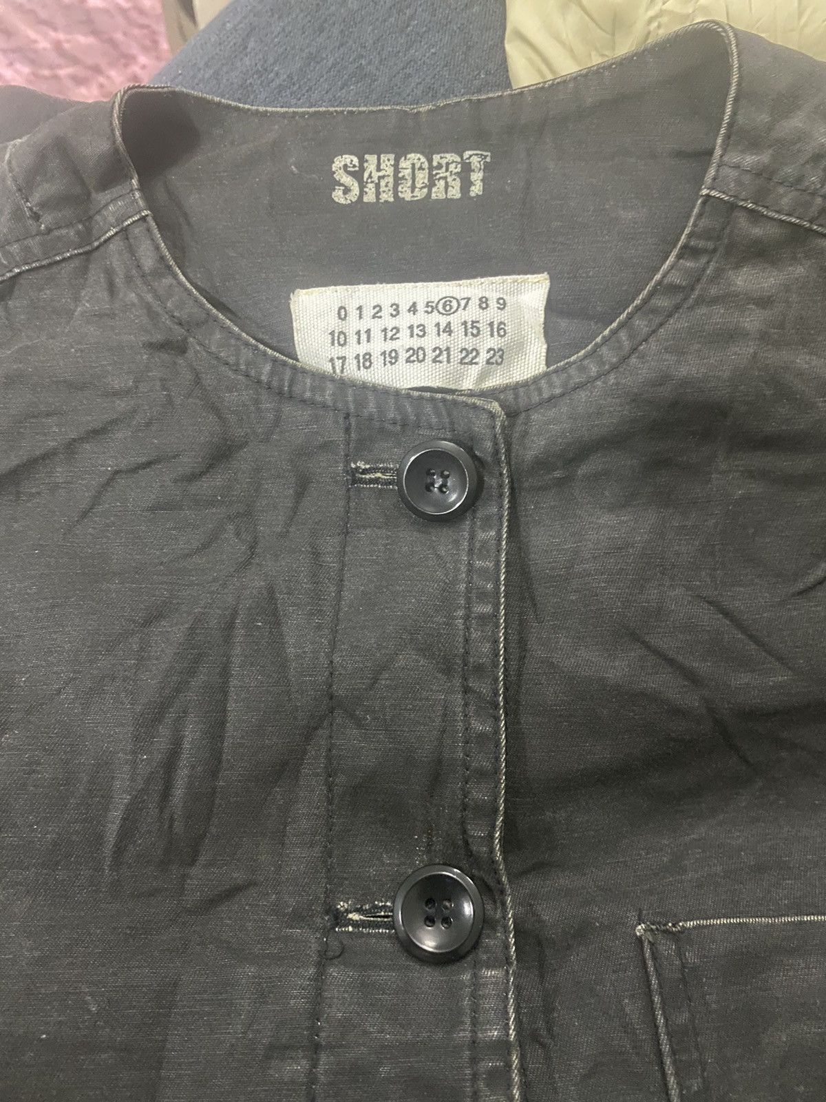 Maison Margiela MAISON MARGIELA MM6 CROPPED JACKET Size US M / EU 48-50 / 2 - 10 Thumbnail