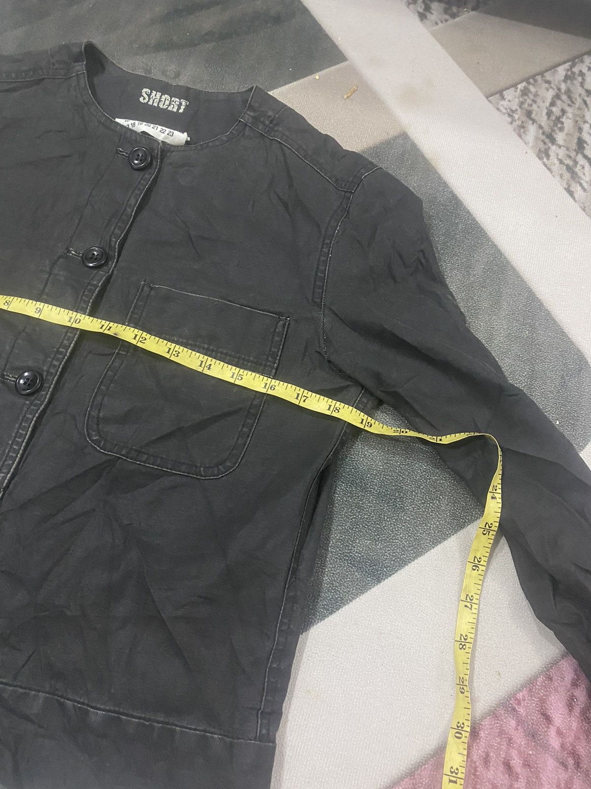 Maison Margiela MAISON MARGIELA MM6 CROPPED JACKET Size US M / EU 48-50 / 2 - 8 Thumbnail