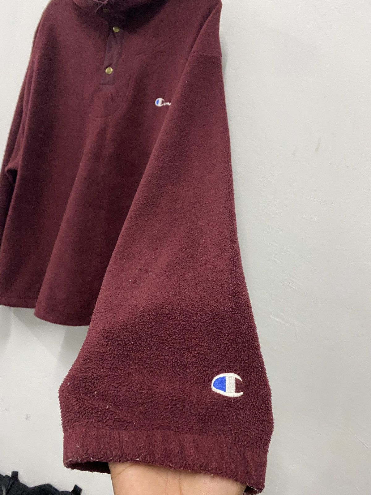Champion 🔥Vintage🔥 Champion Fleece Jacket Size US L / EU 52-54 / 3 - 3 Thumbnail