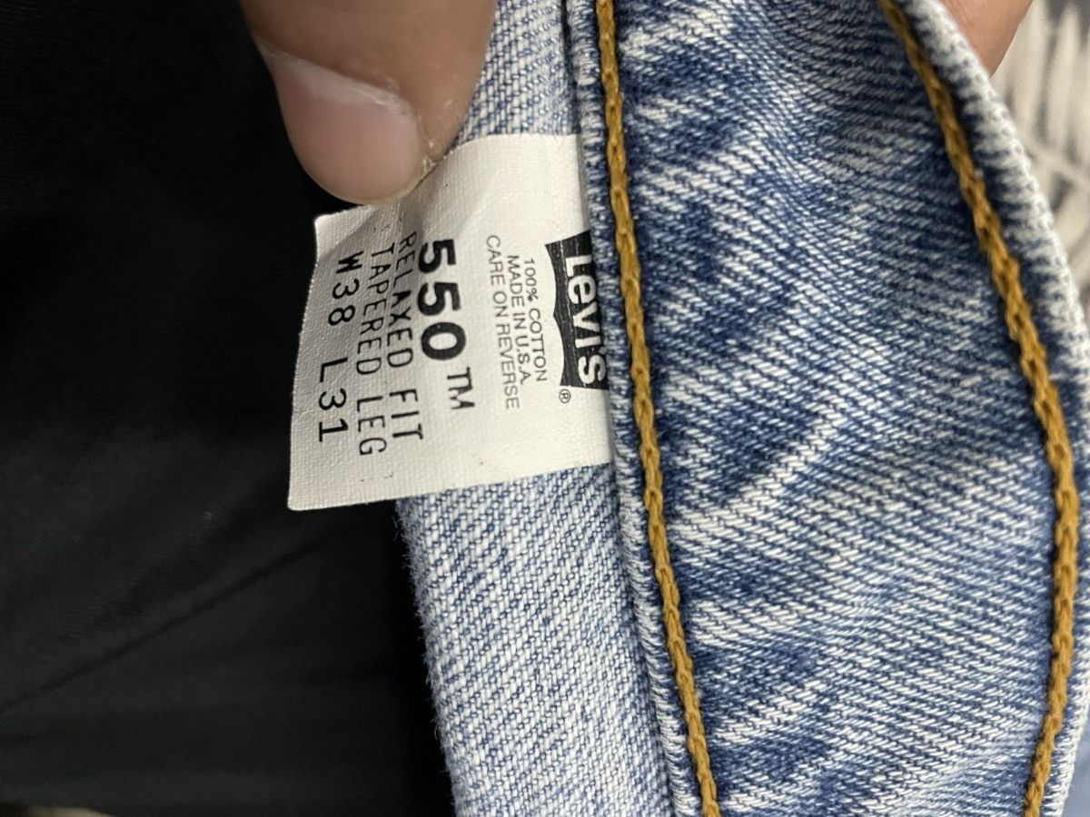 Levi's Vintage Clothing Vintage Levi’s 550 Jeans Made USA Size US 38 / EU 54 - 17 Thumbnail
