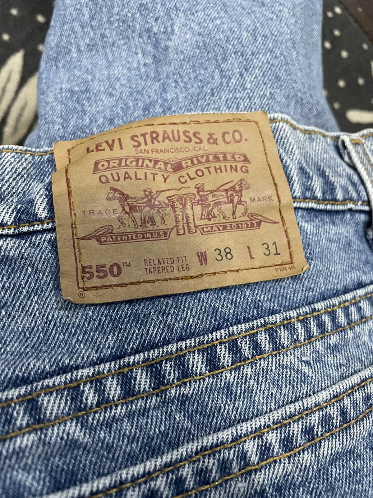 Levi's Vintage Clothing Vintage Levi’s 550 Jeans Made USA Size US 38 / EU 54 - 14 Thumbnail