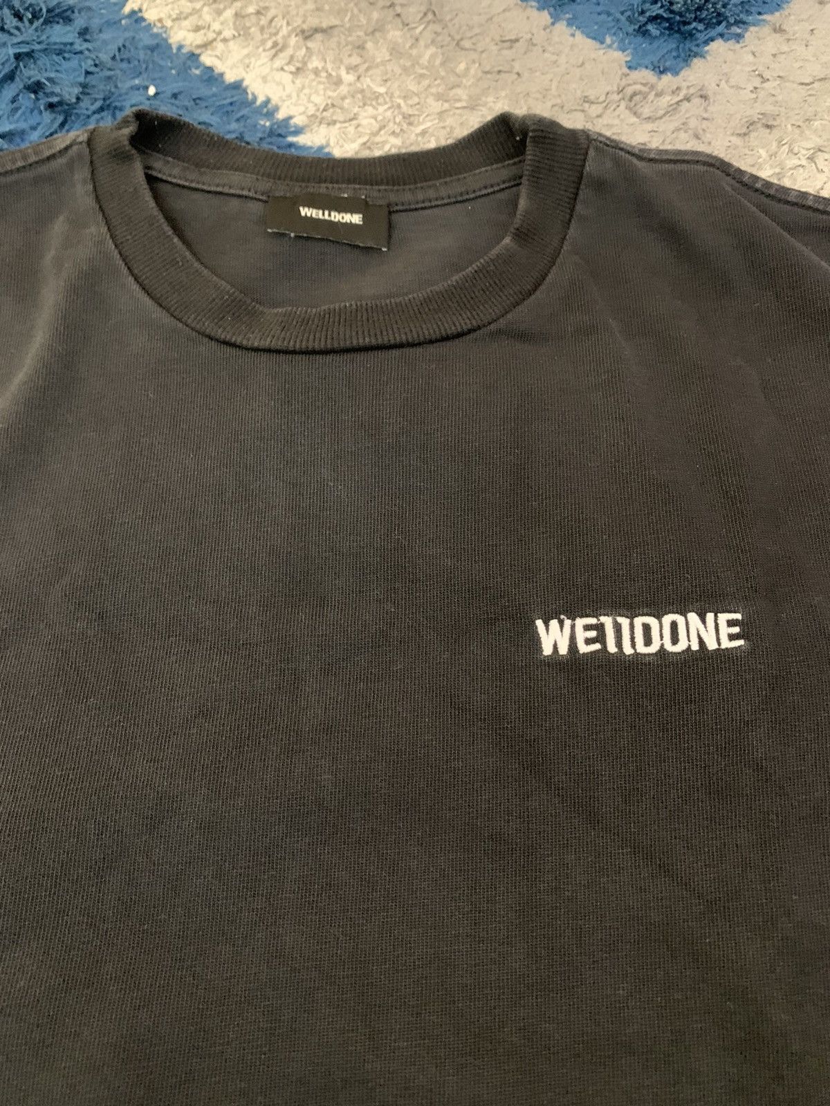 WE11DONE Welldone t shirt Size US XL / EU 56 / 4 - 2 Thumbnail