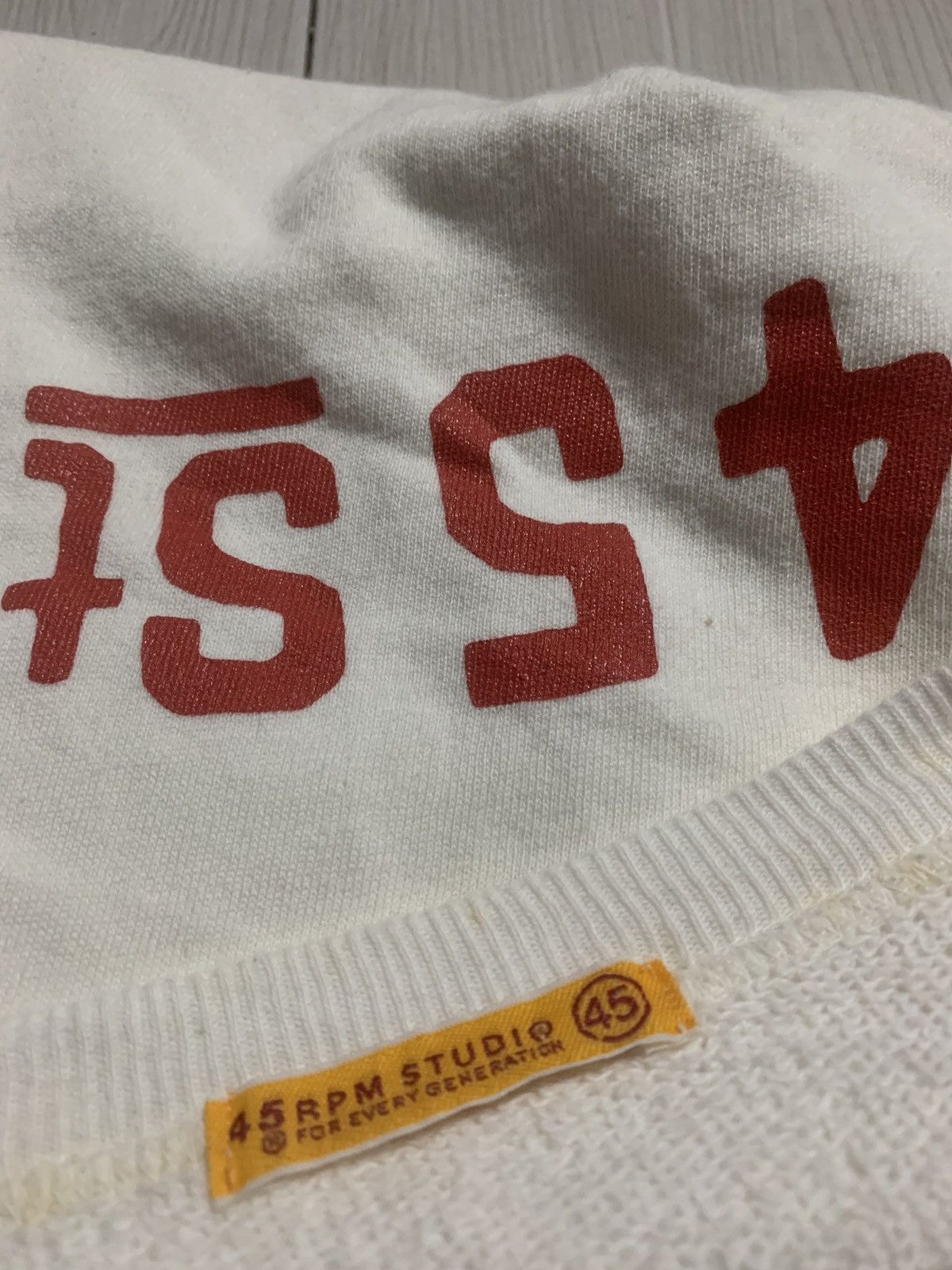 45rpm × Japanese Brand × Vintage Vintage 45rpm Studio Japan sweatshirt made in Japan Size US S / EU 44-46 / 1 - 5 Thumbnail
