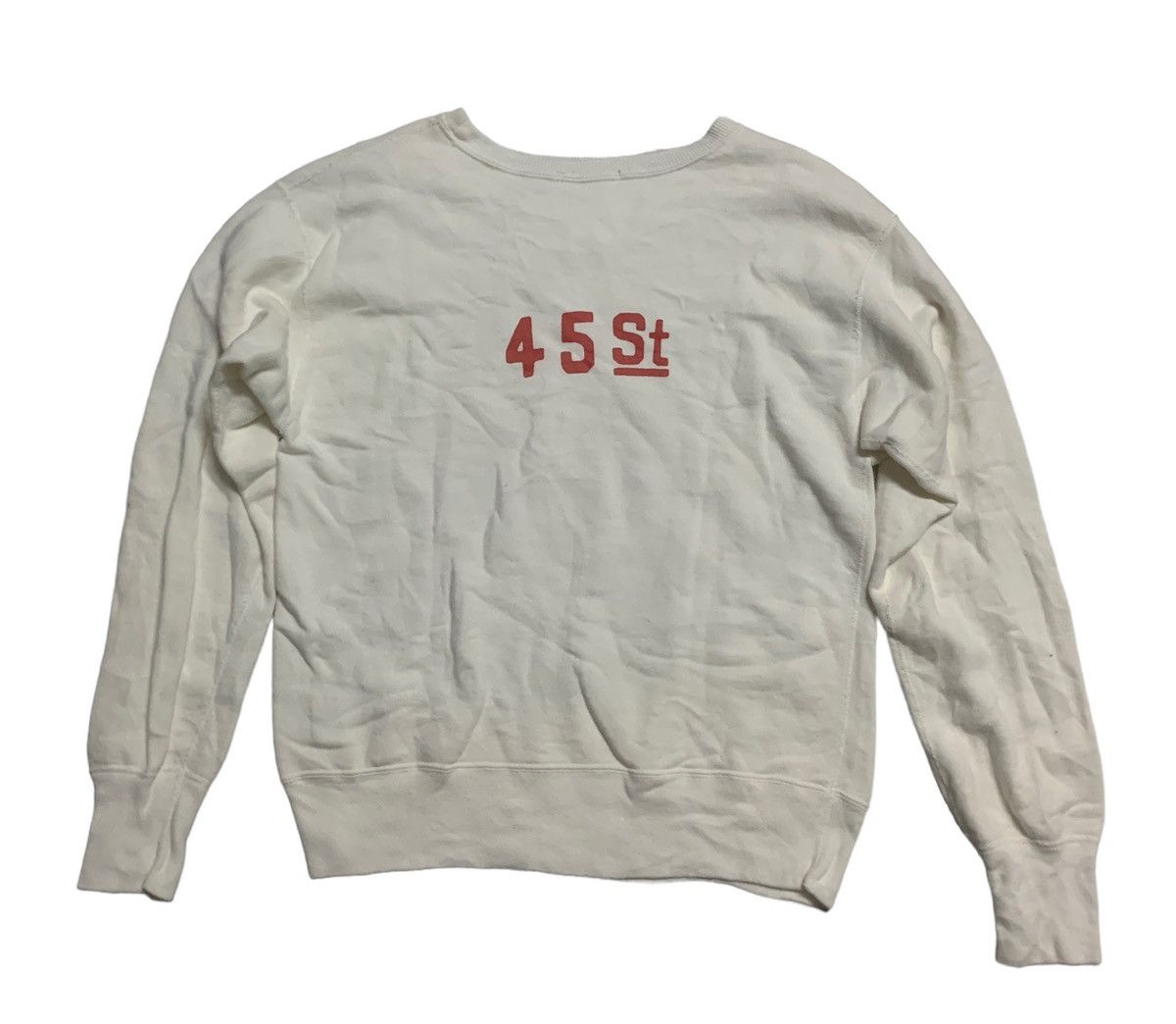 45rpm × Japanese Brand × Vintage Vintage 45rpm Studio Japan sweatshirt made in Japan Size US S / EU 44-46 / 1 - 2 Thumbnail