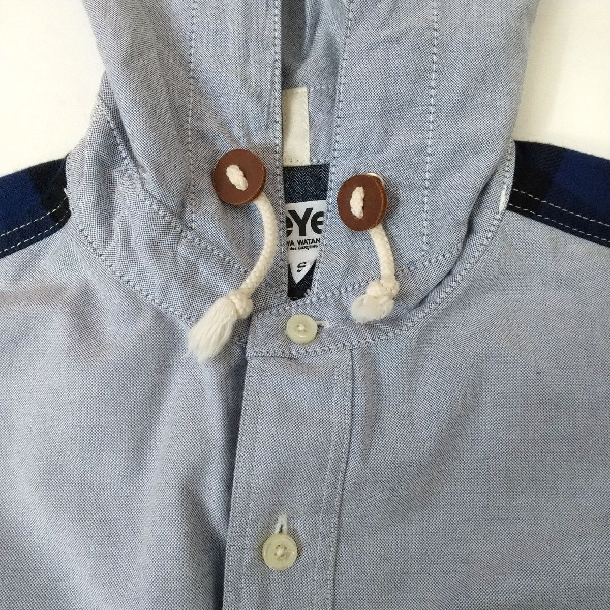 Shirt Blue Elbow Patch Switch Parka