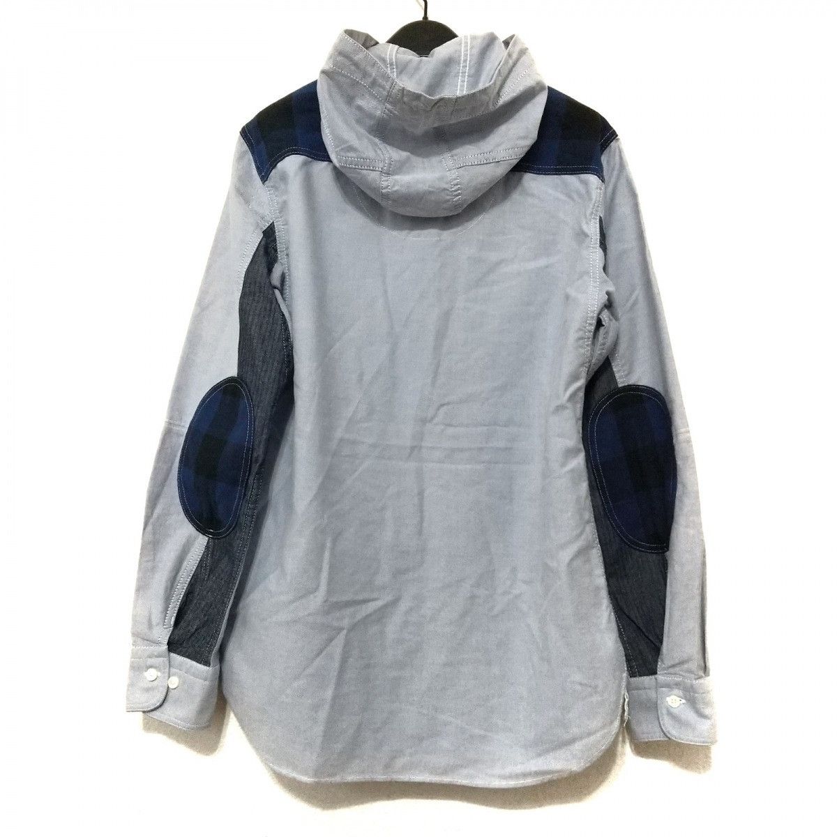Shirt Blue Elbow Patch Switch Parka