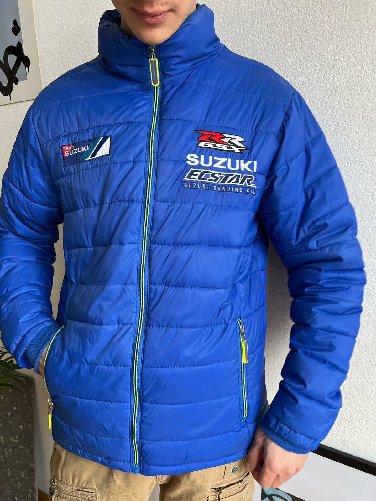 NASCAR × Vintage Vintage Suzuki Racing Jacket Nascar Hype Size US M / EU 48-50 / 2 - 2 Thumbnail