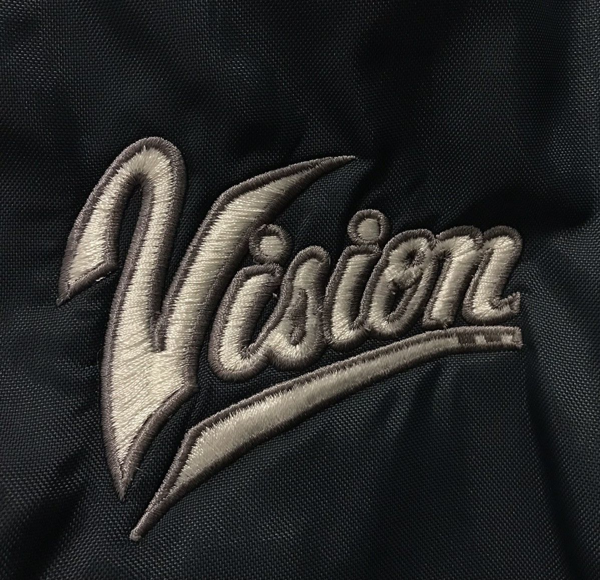 Designer × Vintage VINTAGE VISION BASICS BASEBALL HOODED JACKET Size US L / EU 52-54 / 3 - 5 Thumbnail