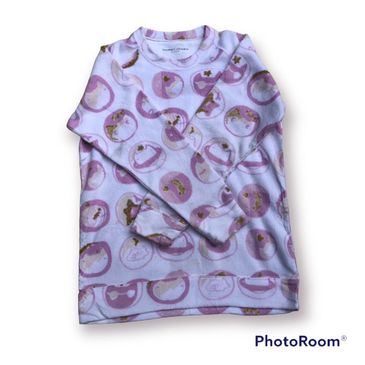 Issey Miyake × Japanese Brand × Tsumori Chisato Full Print Micro fleece Tsumori Chisato Sleep Shirt Size M / US 6-8 / IT 42-44 - 2 Thumbnail