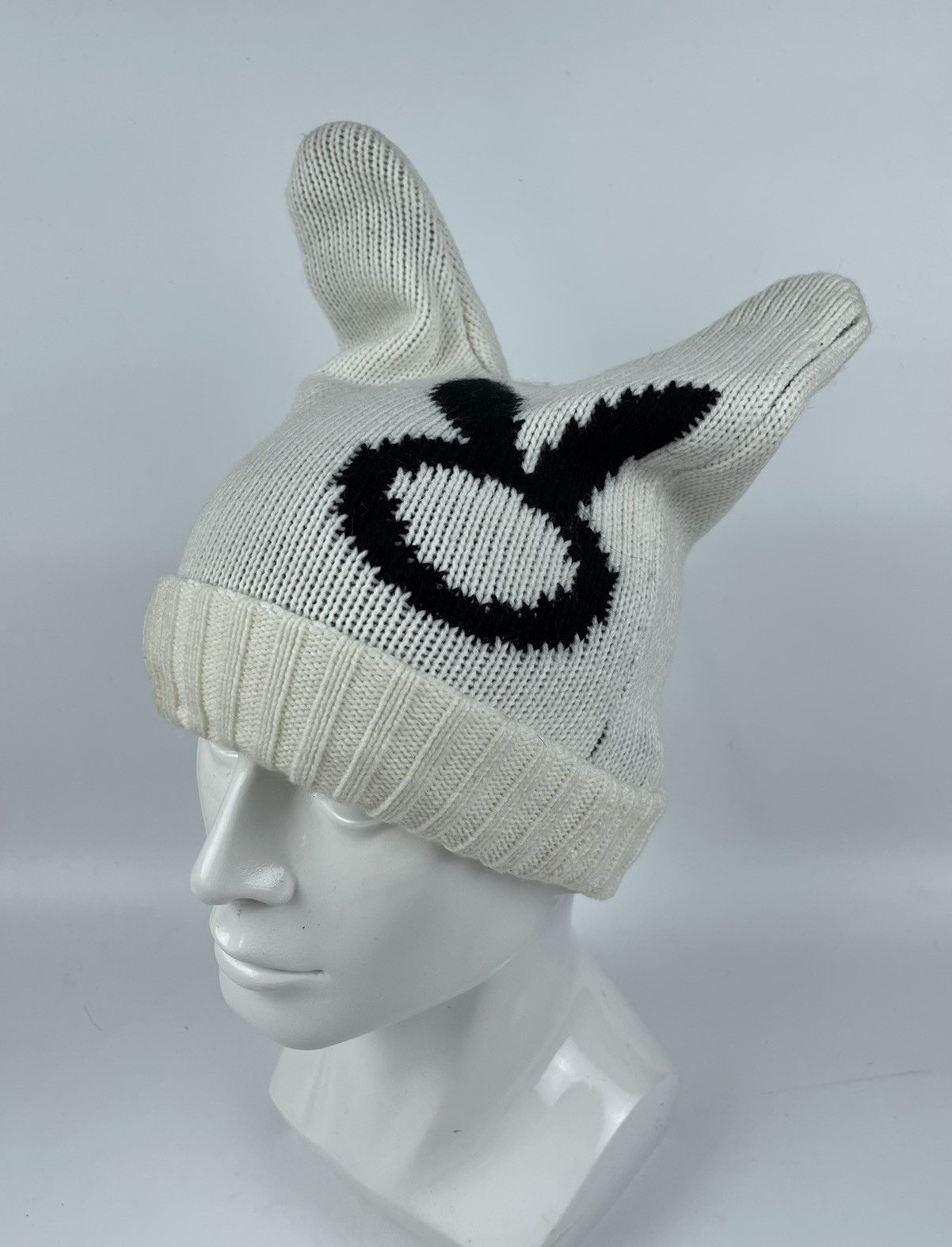 Japanese Brand beanie hat with horn tg1 Size ONE SIZE - 1 Thumbnail