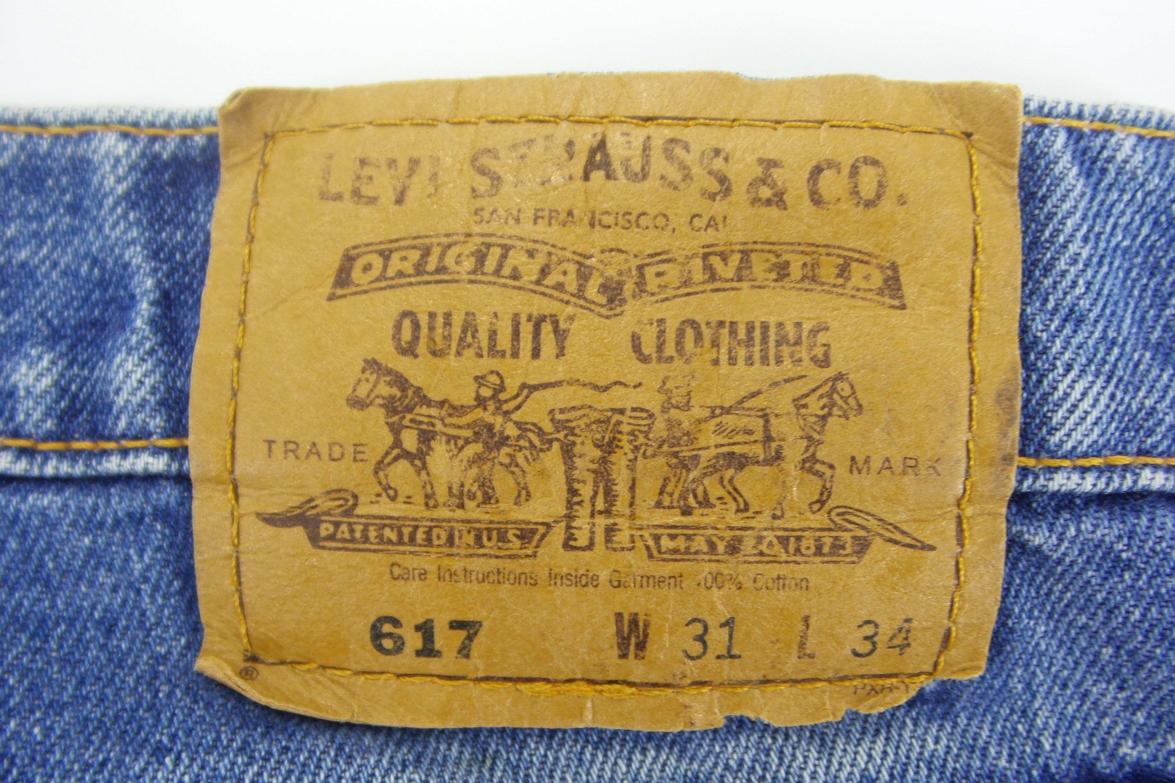 Levi's Levi's 617 Orange Tab Stonewashed Jeans W30xL44.5 Size US 31 - 7 Thumbnail