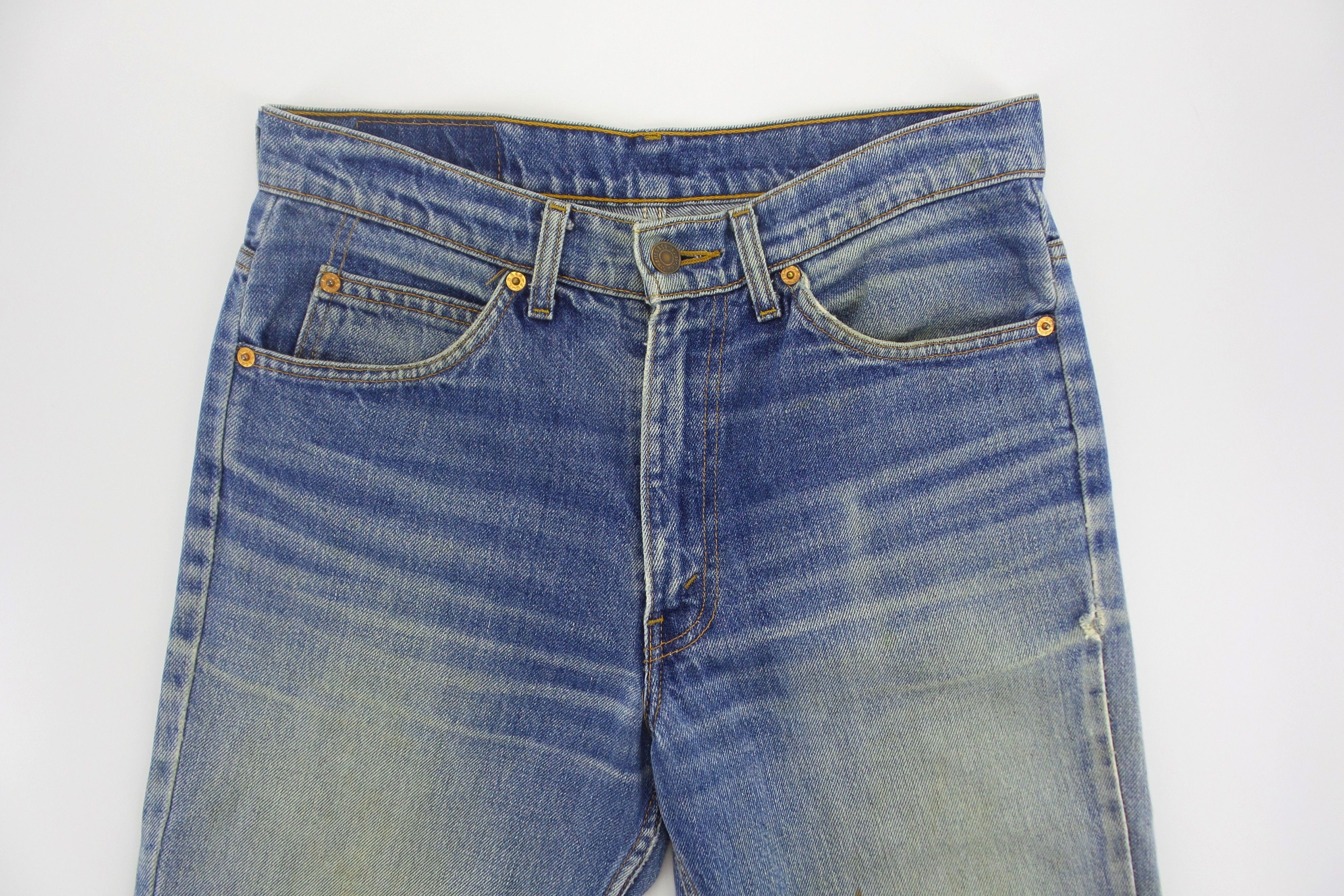 Levi's Levi's 617 Orange Tab Stonewashed Jeans W30xL44.5 Size US 31 - 2 Thumbnail