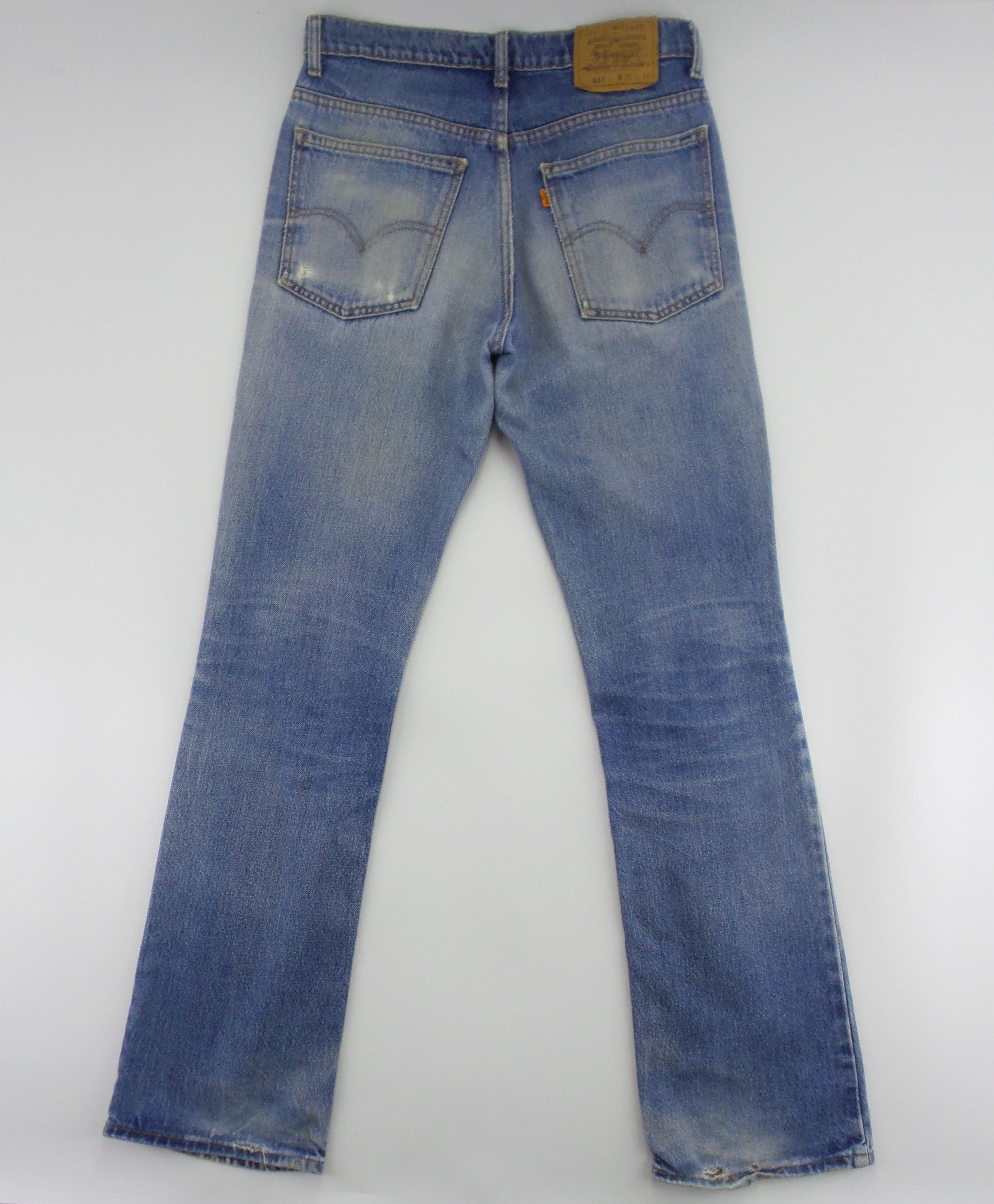Levi's Levi's 617 Orange Tab Stonewashed Jeans W30xL44.5 Size US 31 - 5 Thumbnail