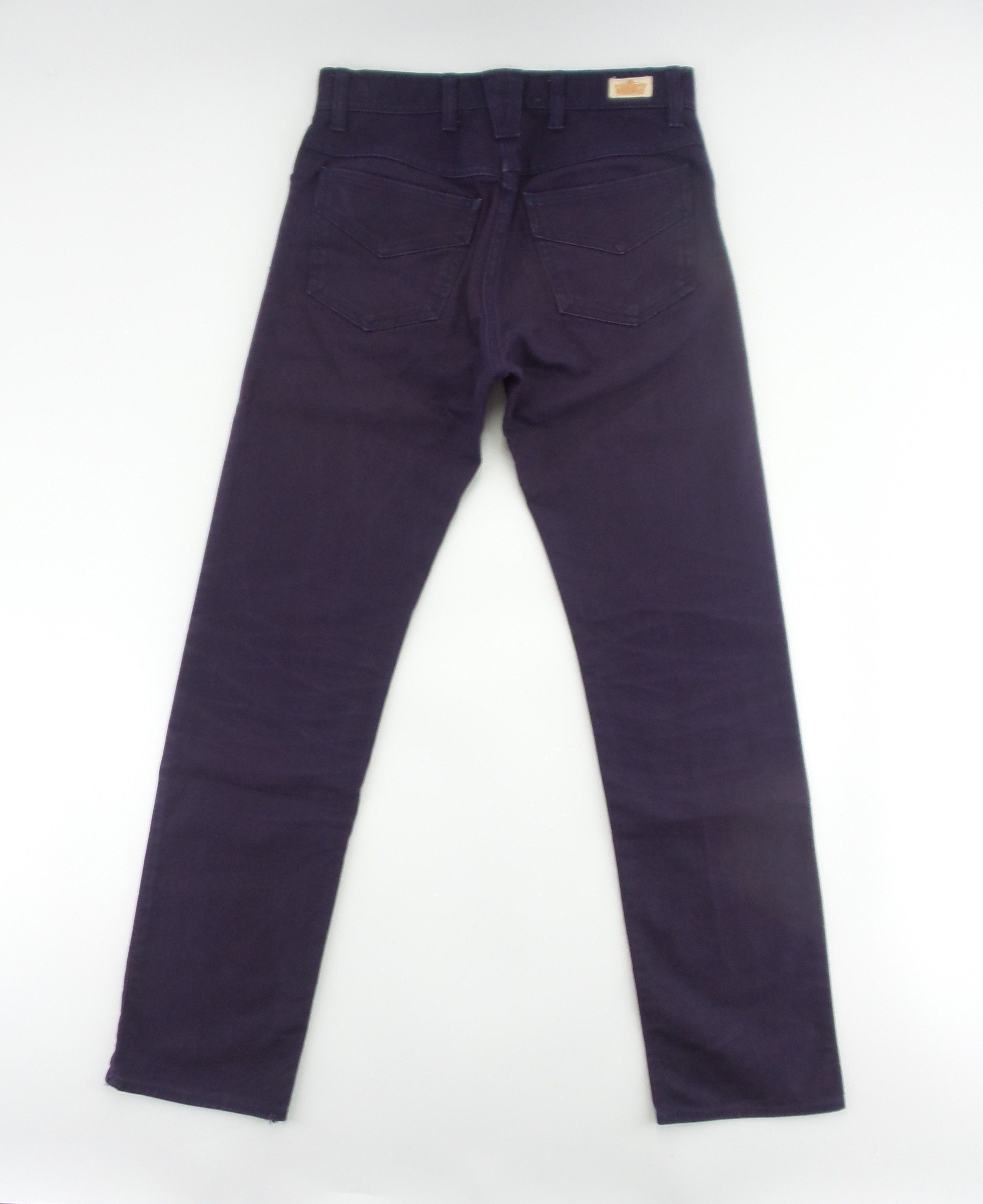 Blue Blue Japan × HOLLYWOOD RANCH MARKET × Japanese Brand Hollywood Ranch Market Purple Jeans W29xL41 Size US 29 - 5 Thumbnail