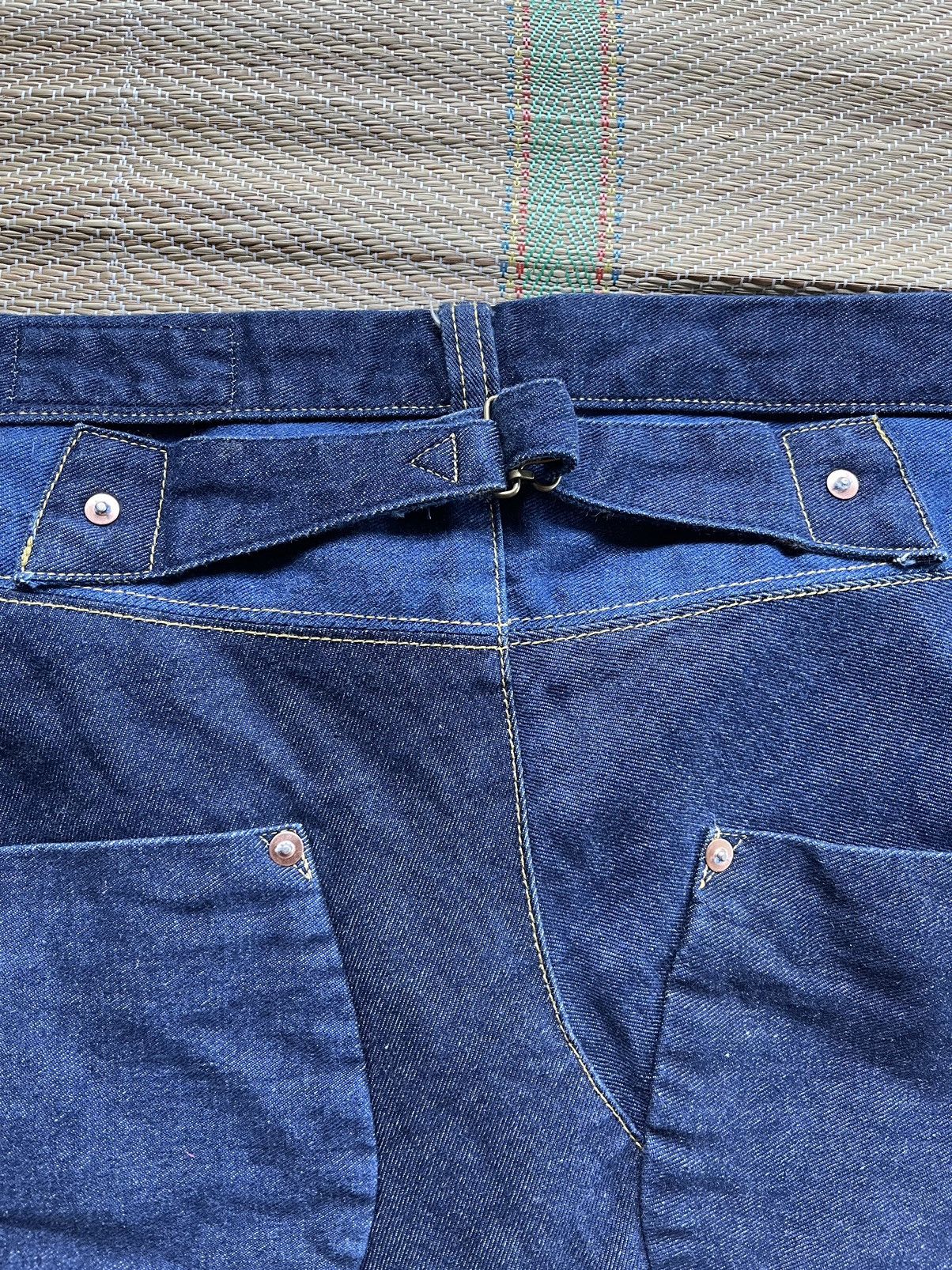Denime × Japanese Brand Vintage Lime Union Made skirt denime jeans nice design Size 29" - 6 Thumbnail