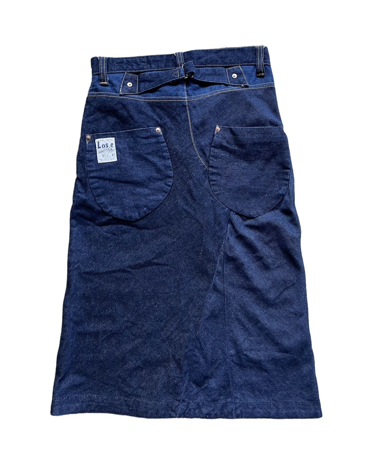 Denime × Japanese Brand Vintage Lime Union Made skirt denime jeans nice design Size 29" - 1 Thumbnail