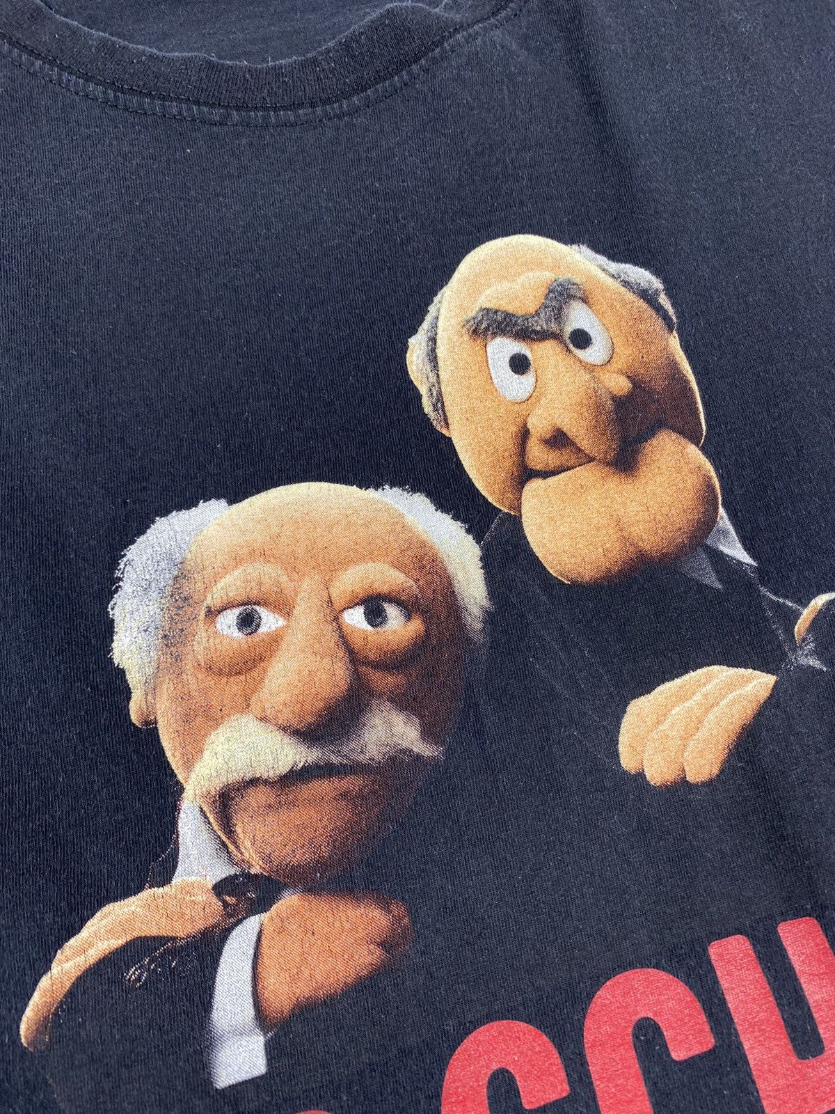 Band Tees × Cartoon Network Vintage Old School The Muppets Statler and Waldorf T Shirt Size US XL / EU 56 / 4 - 5 Thumbnail