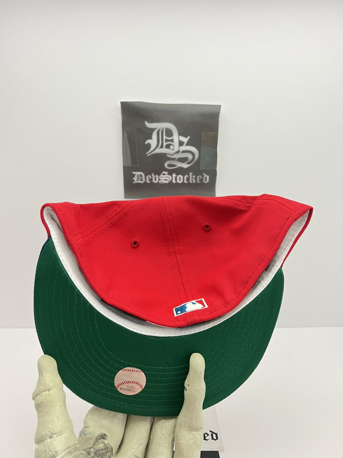 Hat Club × MyFitteds × New Era 7 5/8 - Dunk SB Boston Red Sox 1999 Quagmire Fitted Hat Size ONE SIZE - 4 Thumbnail