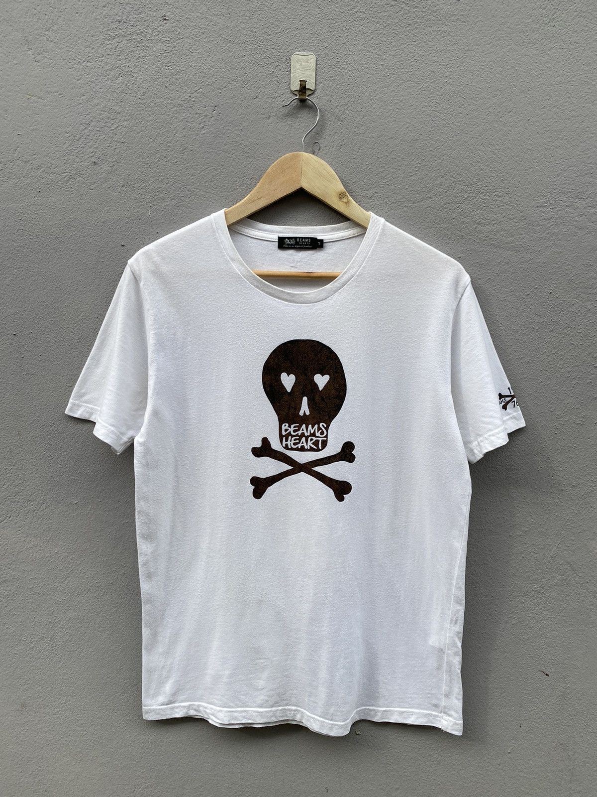 Beams Plus 💥Beams Heart Skull Crossbone 1976 Ripoff Mastermind T-shirt Size US M / EU 48-50 / 2 - 1 Thumbnail