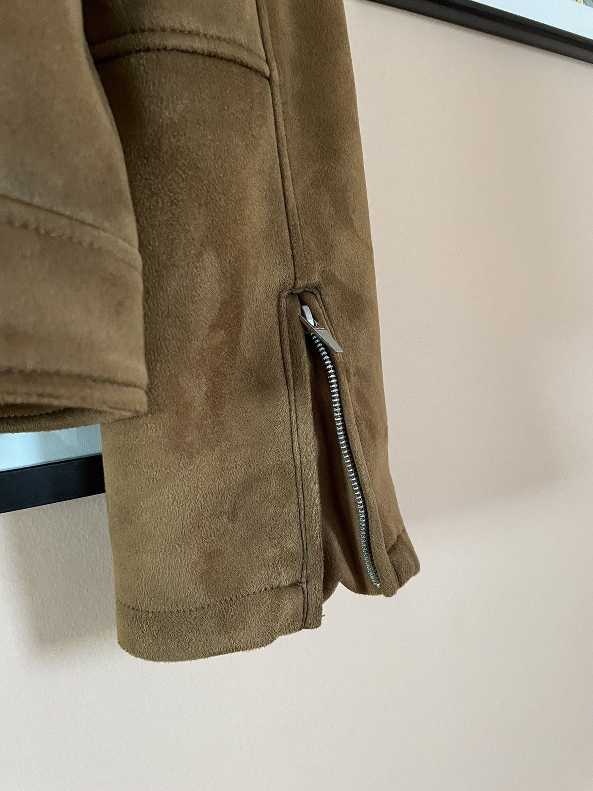 Zara Zara Biker vegan suede leather jacket similar to Balmain Size US L / EU 52-54 / 3 - 6 Thumbnail