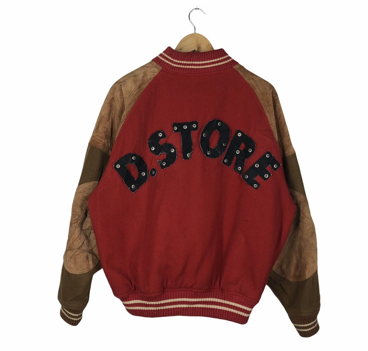 Japanese Brand Vintage Drug Store’s Letterman Varsity Jacket Nice Design Size US M / EU 48-50 / 2 - 1 Thumbnail