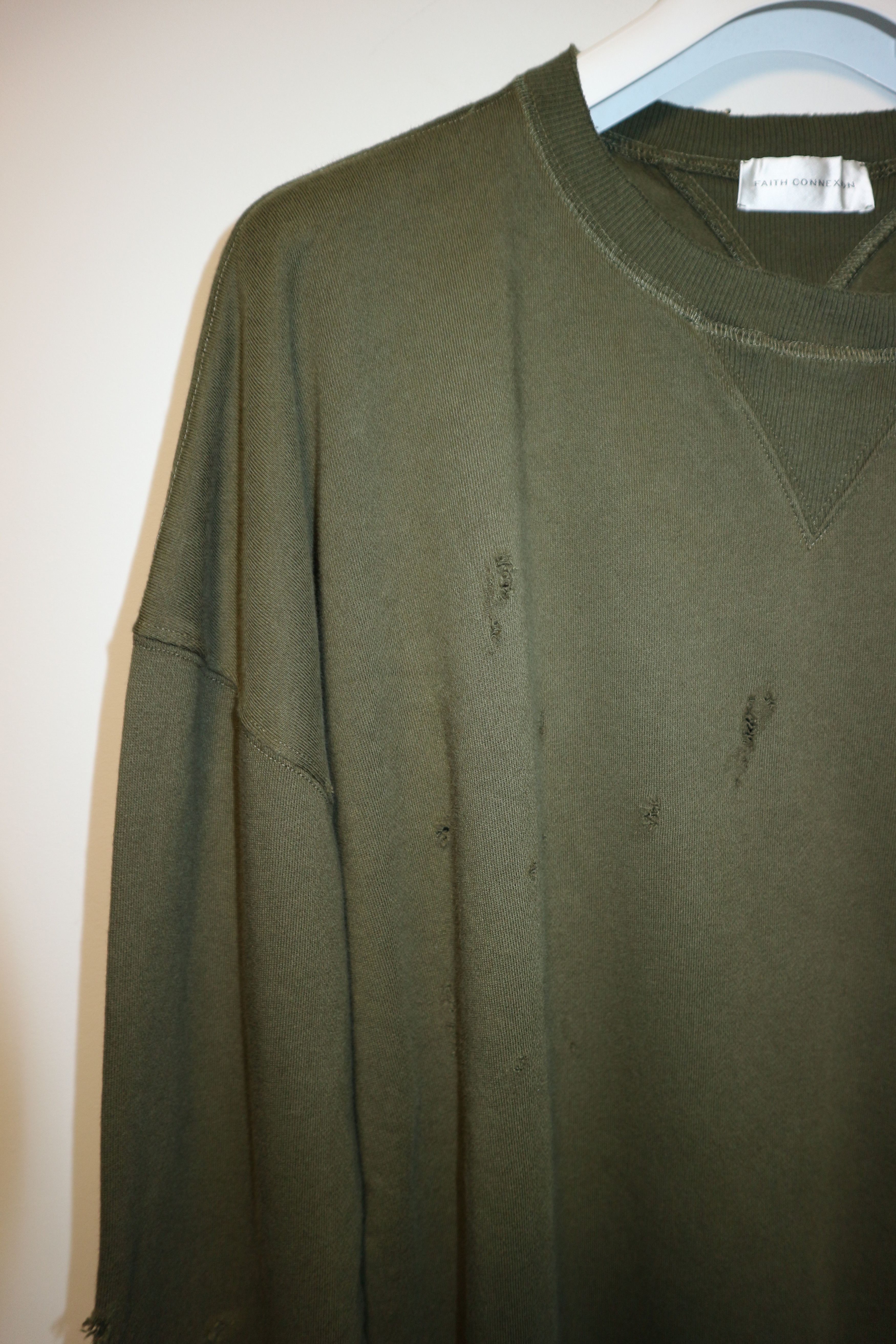 Faith Connexion Destroy sweatshirt Size US L / EU 52-54 / 3 - 4 Thumbnail