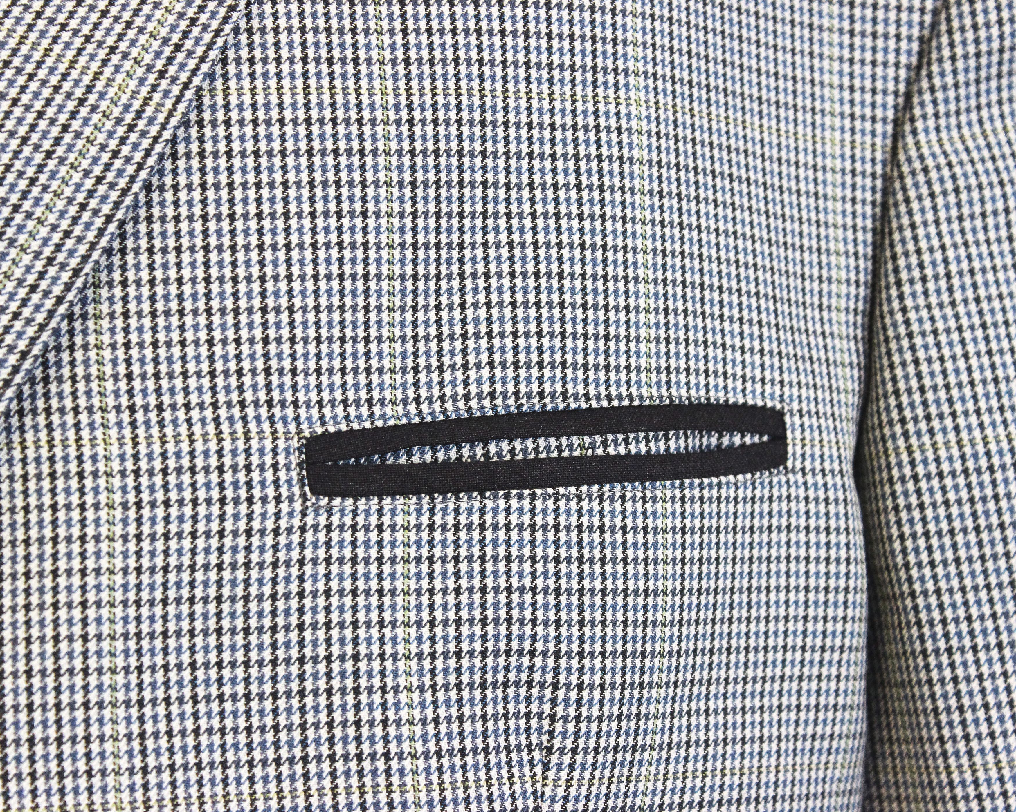 Vintage ALPEN MODEN Trachten Blazer Suit Check Coat Jacket Size 46R - 4 Thumbnail
