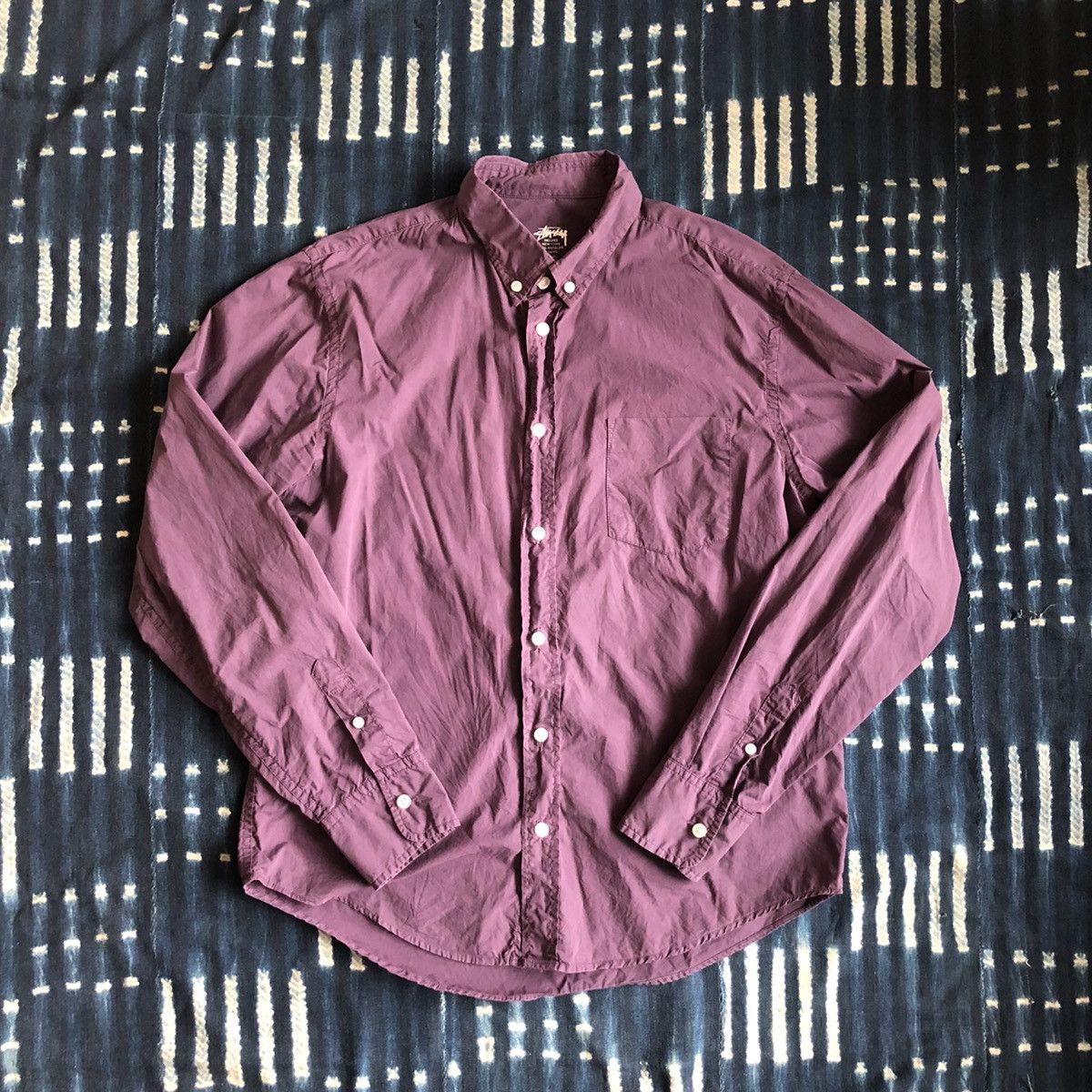 Stussy Stussy Deluxe Garment Dyed Shirt 2007FW Size US M / EU 48-50 / 2 - 1 Thumbnail