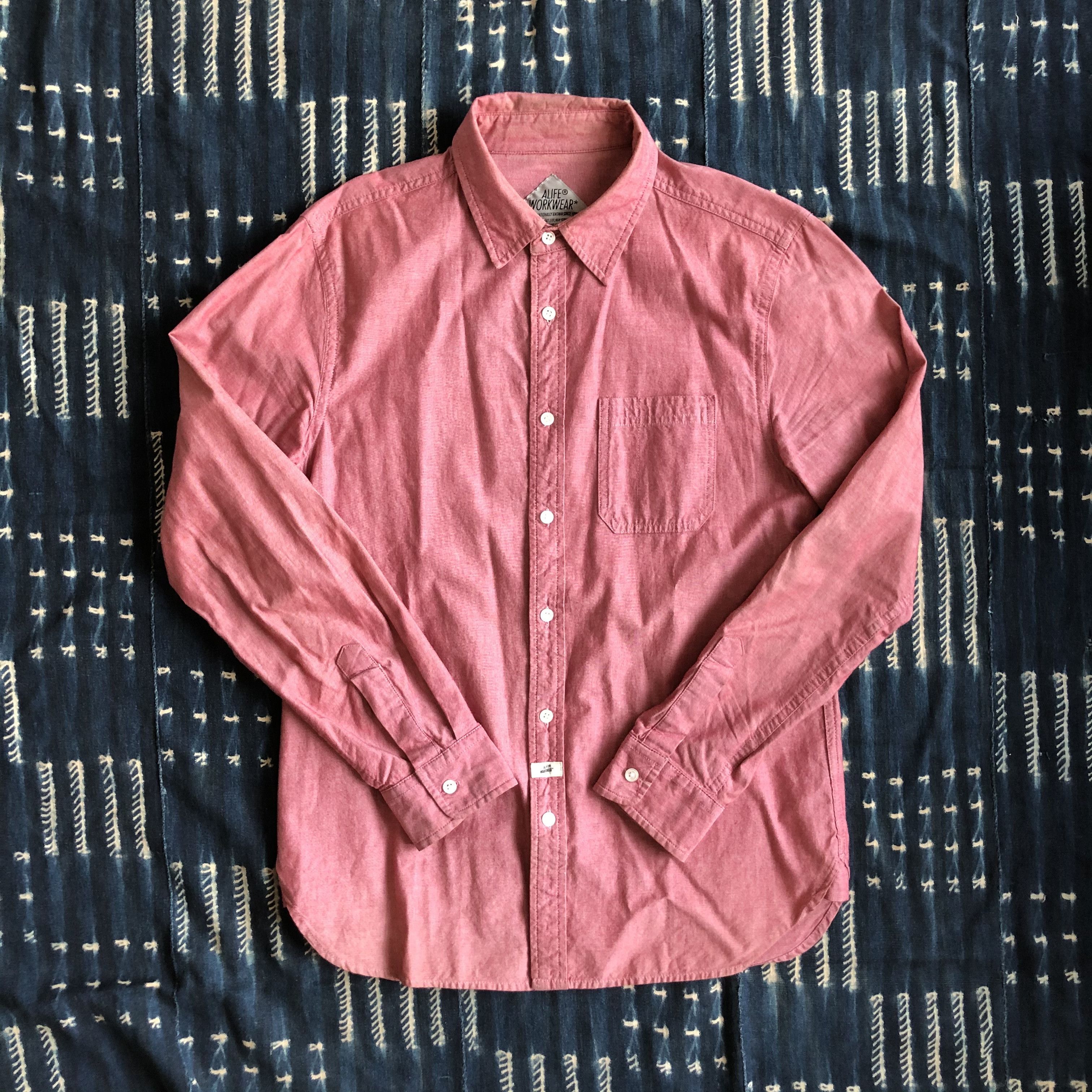 Alife Alife Newyork Chambray Work Shirt 2012FW Size US M / EU 48-50 / 2 - 1 Thumbnail