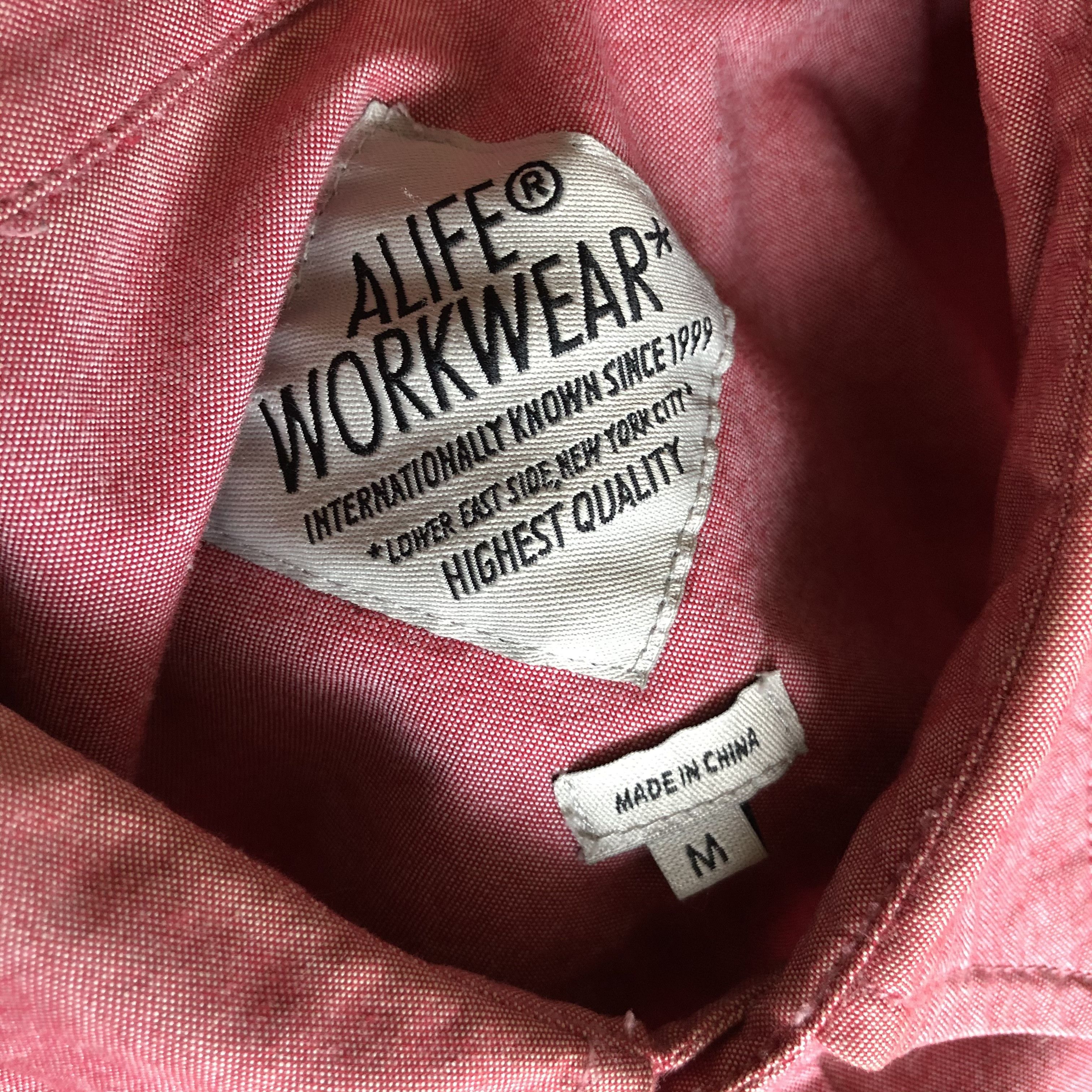 Alife Alife Newyork Chambray Work Shirt 2012FW Size US M / EU 48-50 / 2 - 8 Thumbnail