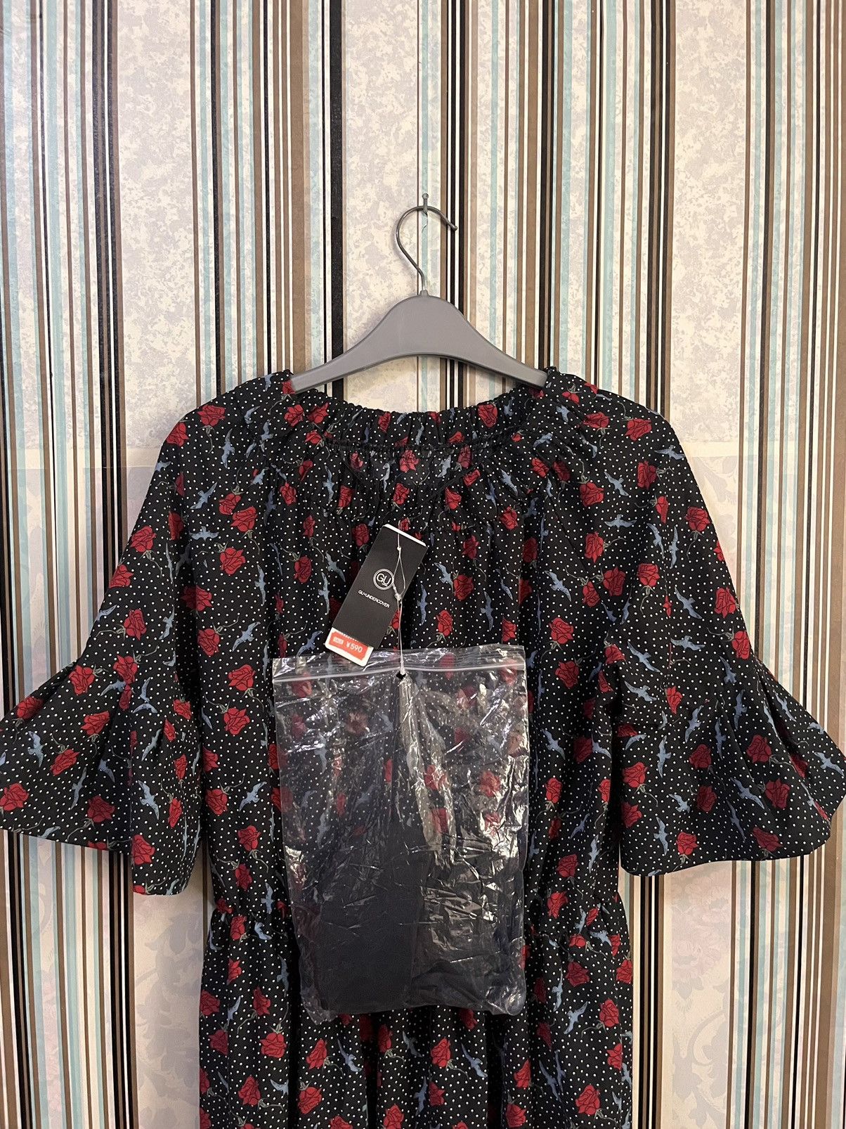 Undercover freedom rose midi dress 5 quarter #A5 Size L / US 10 / IT 46 - 3 Thumbnail