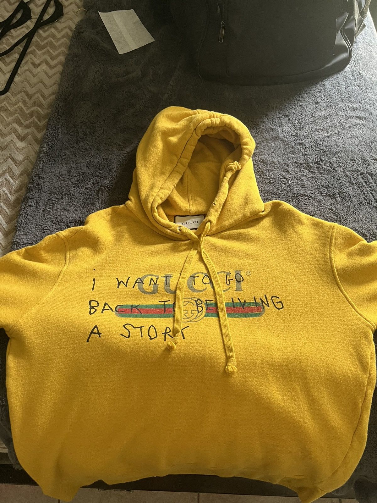 Gucci coco capitan hoodie yellow deals