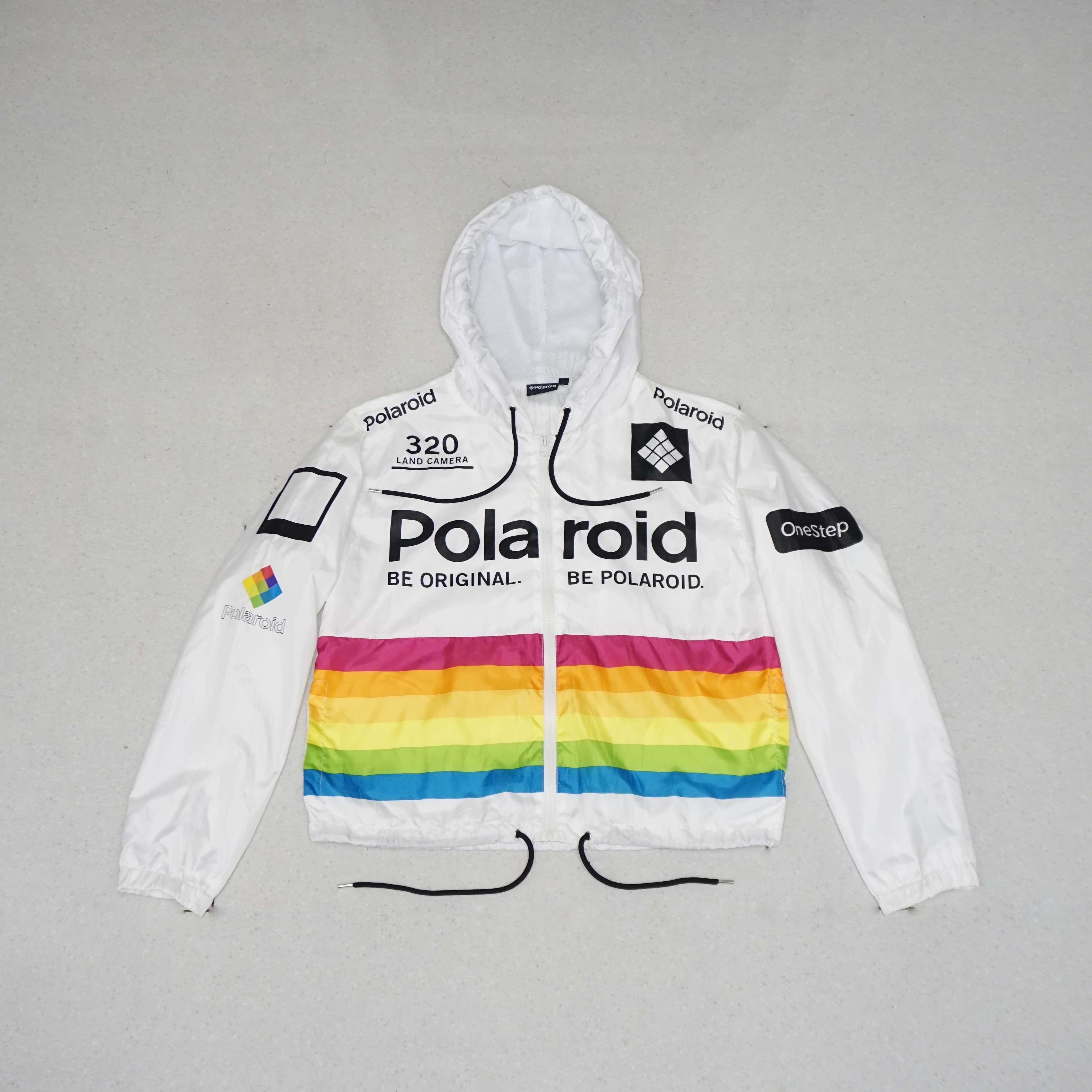 Vintage Polaroid Windbreaker Jacket Outerwear