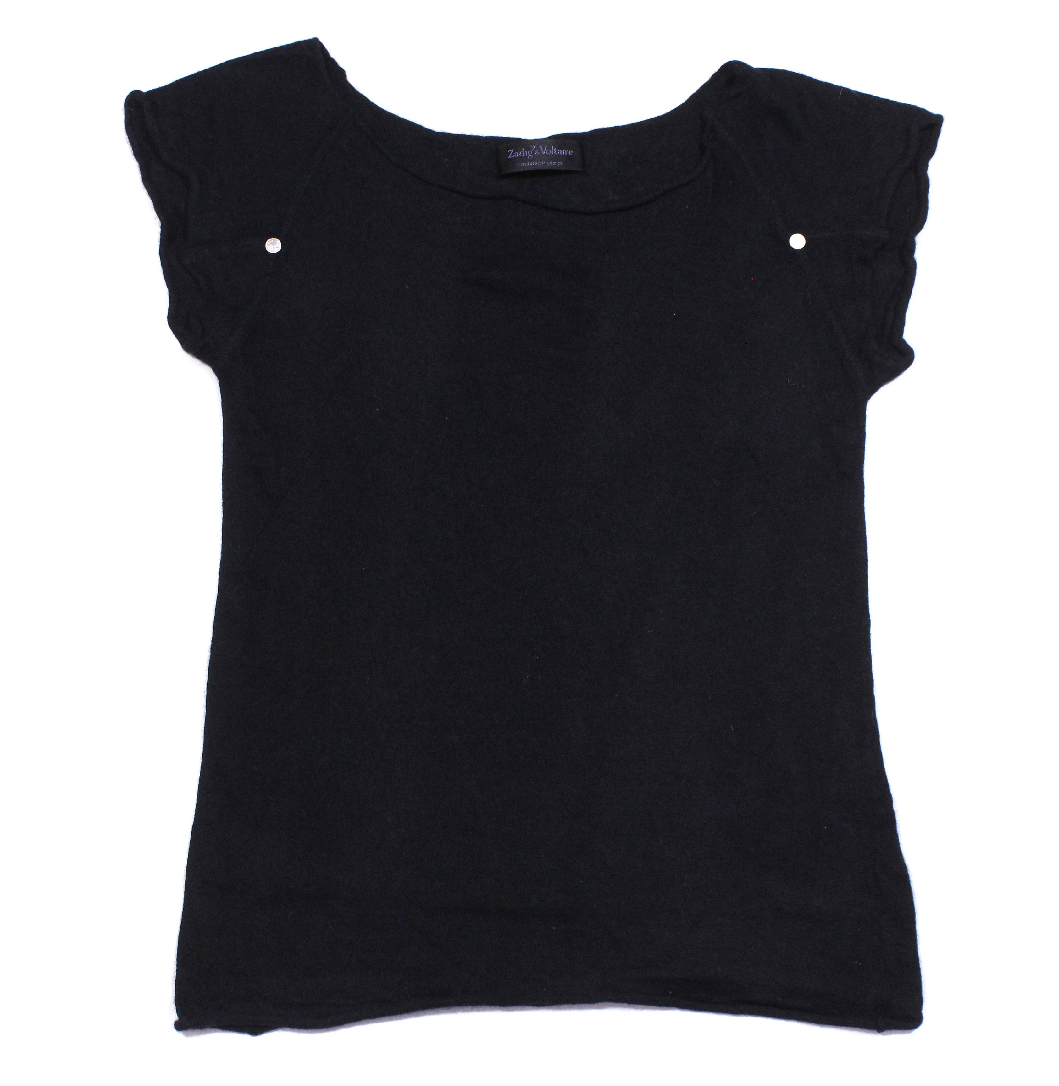 Zadig & Voltaire Cashmere Top Size S / US 4 / IT 40 - 1 Thumbnail