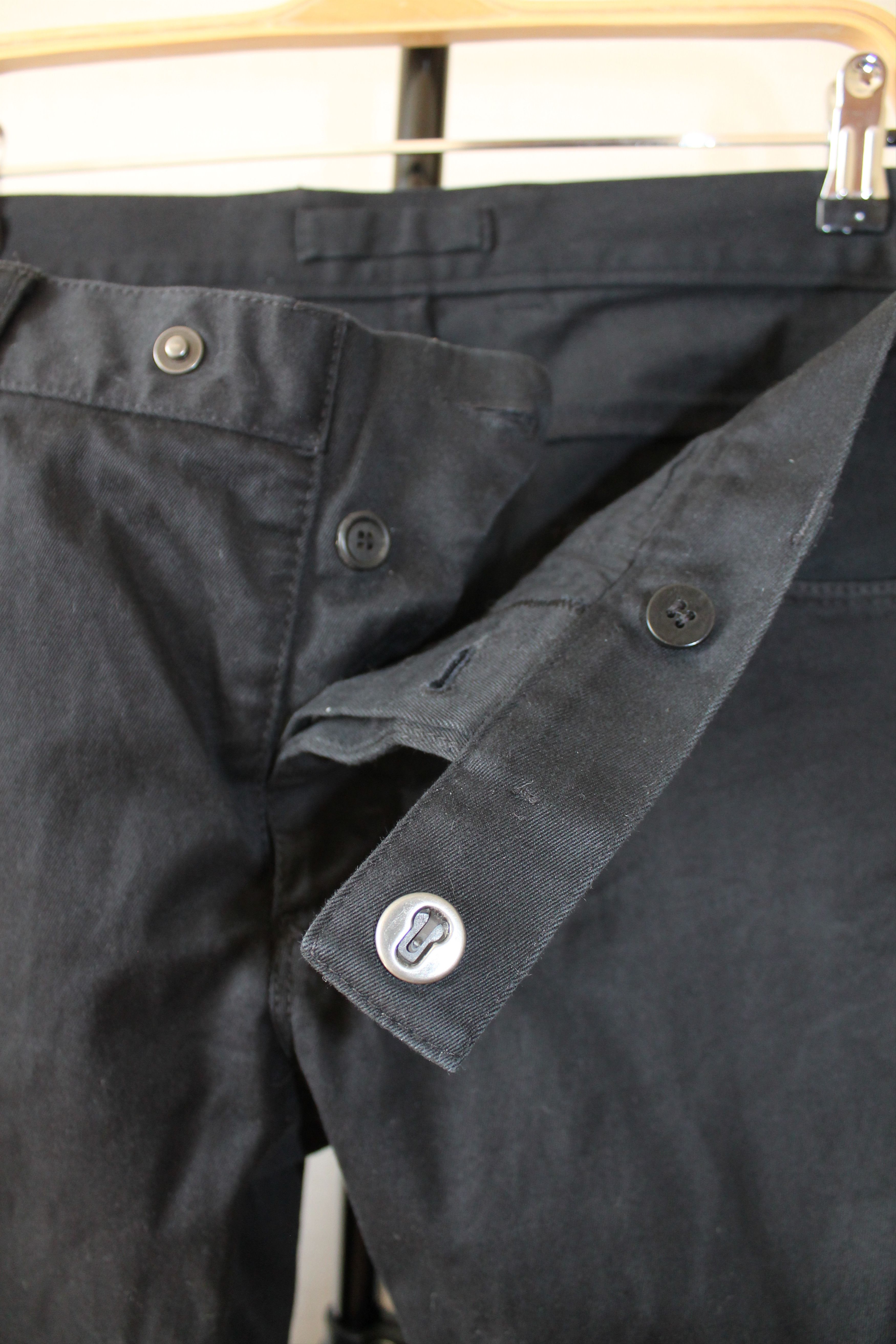Prada PRADA Black Slim Fit Stretch Denim Pants W36 Ins 33 Size US 36 / EU 52 - 8 Thumbnail
