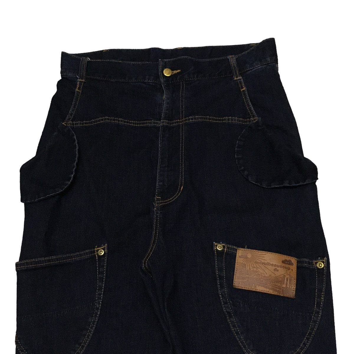 Issey Miyake × Japanese Brand × mercibeaucoup Rare Design Vintage Japanese Brand Mercibeaucoup Jeans 2000s Size US 33 - 4 Thumbnail