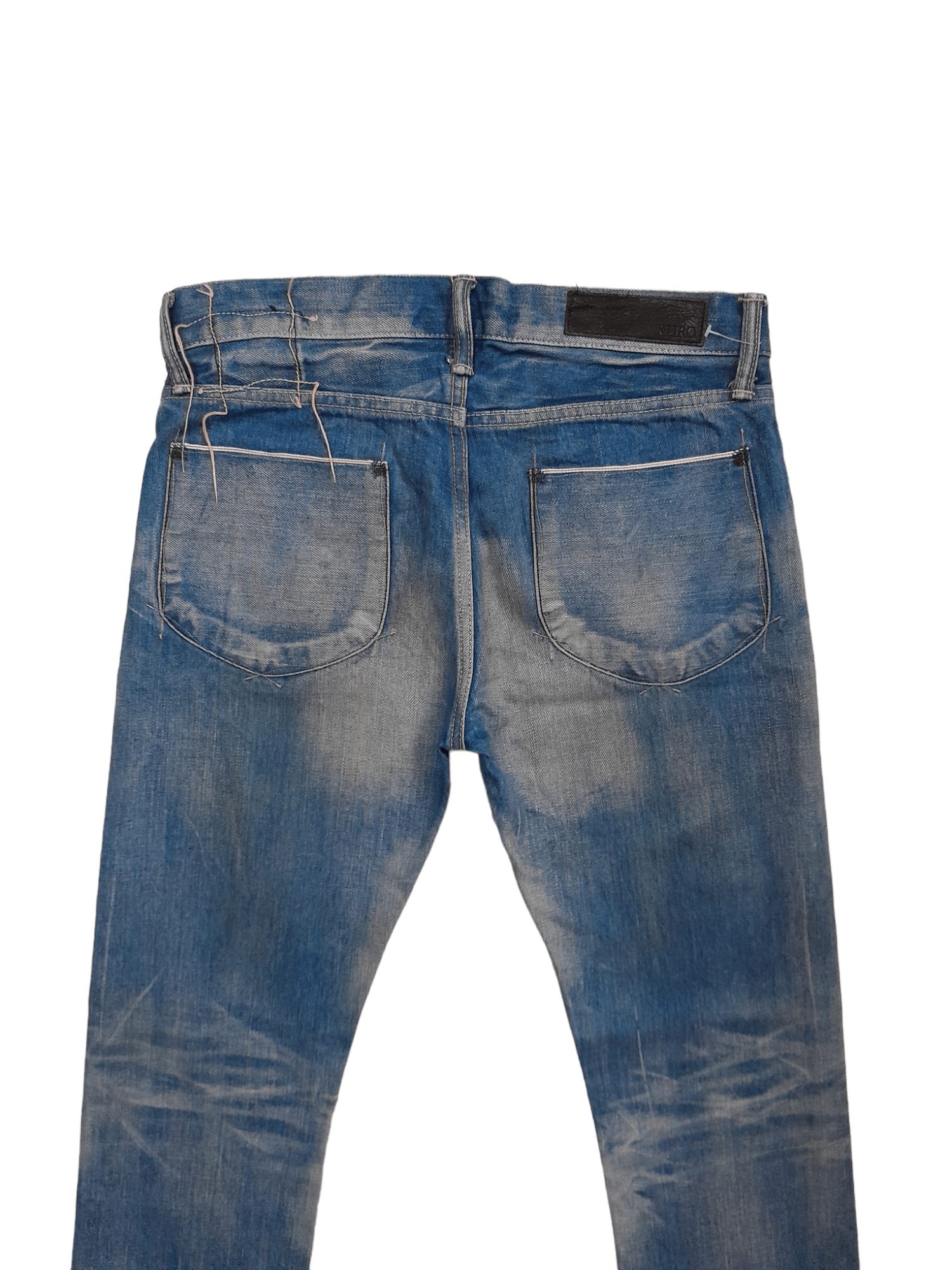 KURO KURO Selvedge Denim Japan Designer Yusuke Yatsuhashi (E676) Size US 31 - 2 Thumbnail